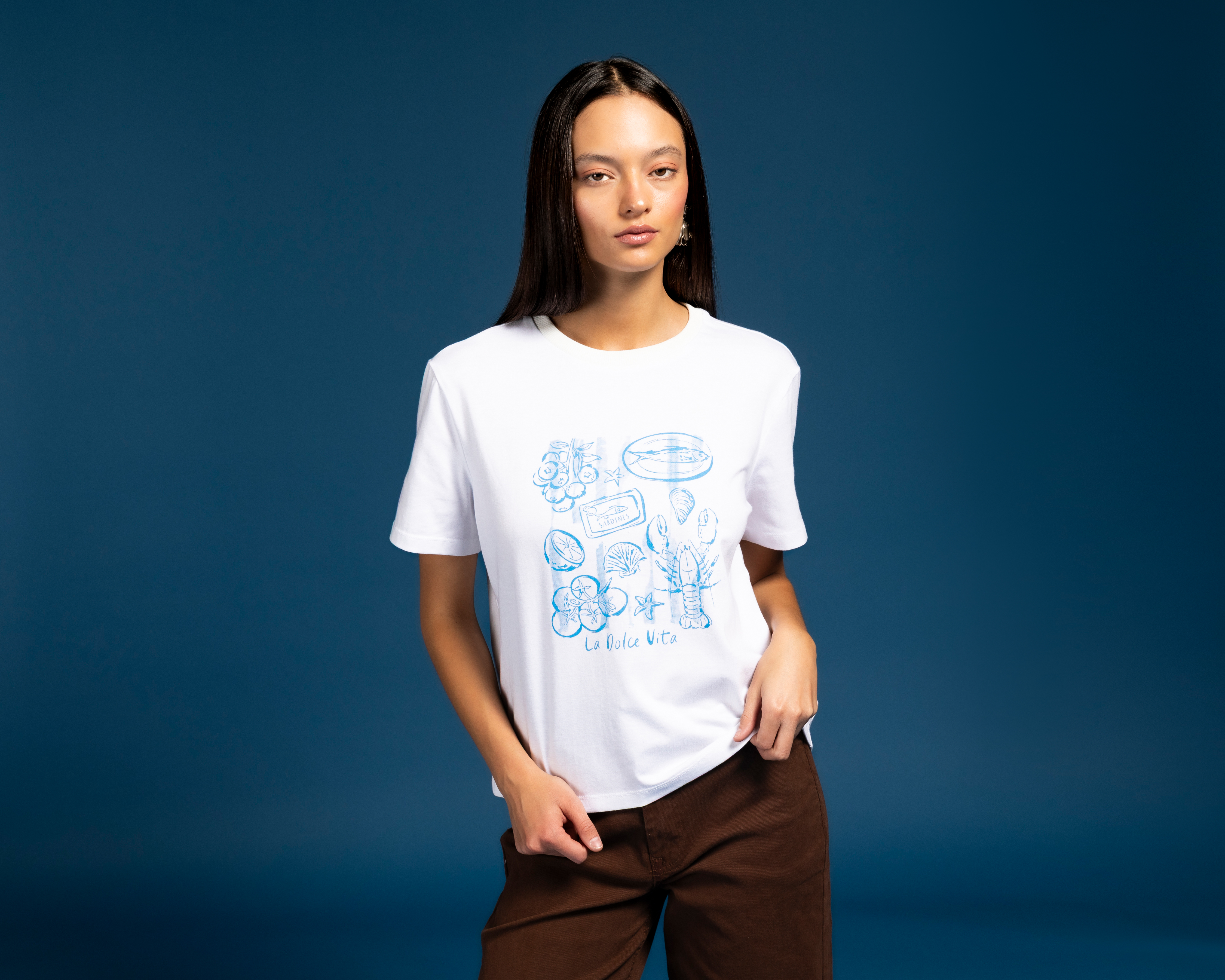 Foto 3 pulgar | Foto 2 | Playera Blanca Strona Juvenil