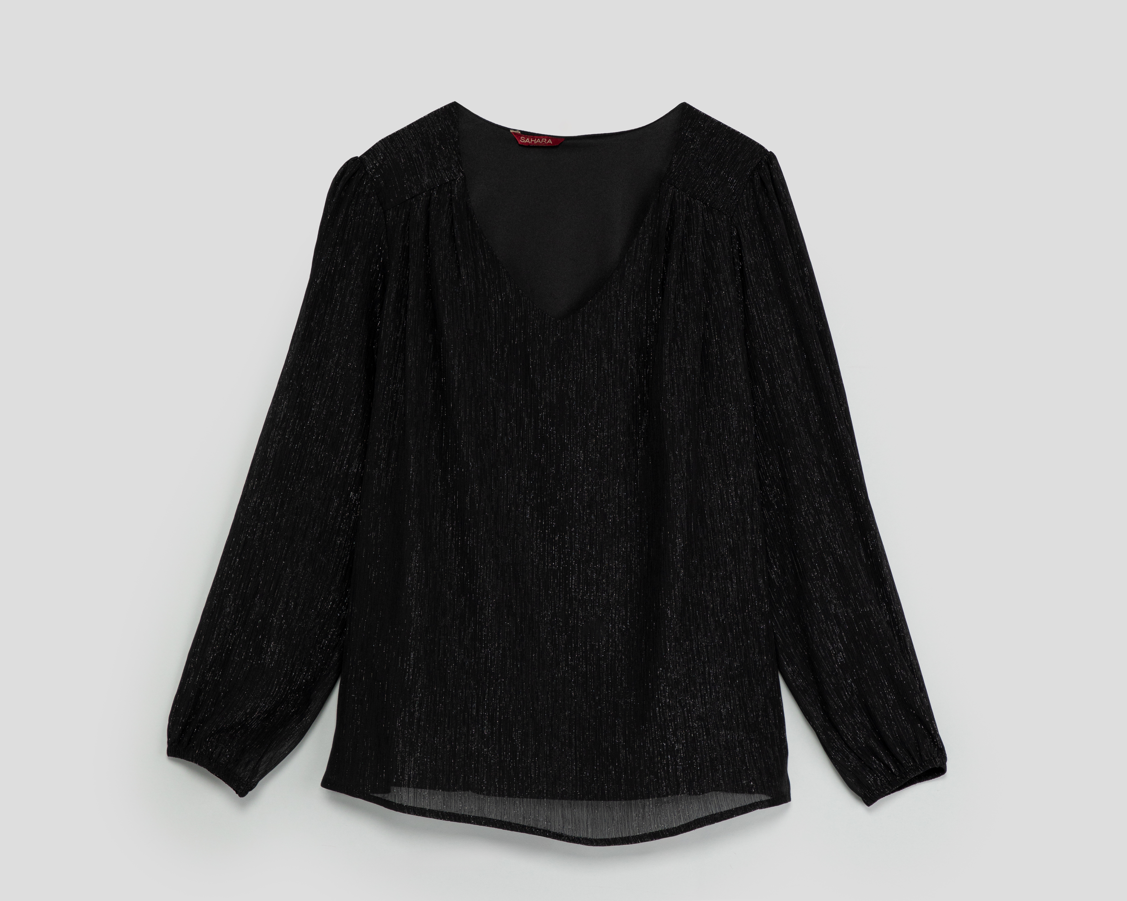 Foto 2 pulgar | Foto 1 | Blusa Cuello V Sahara para Mujer