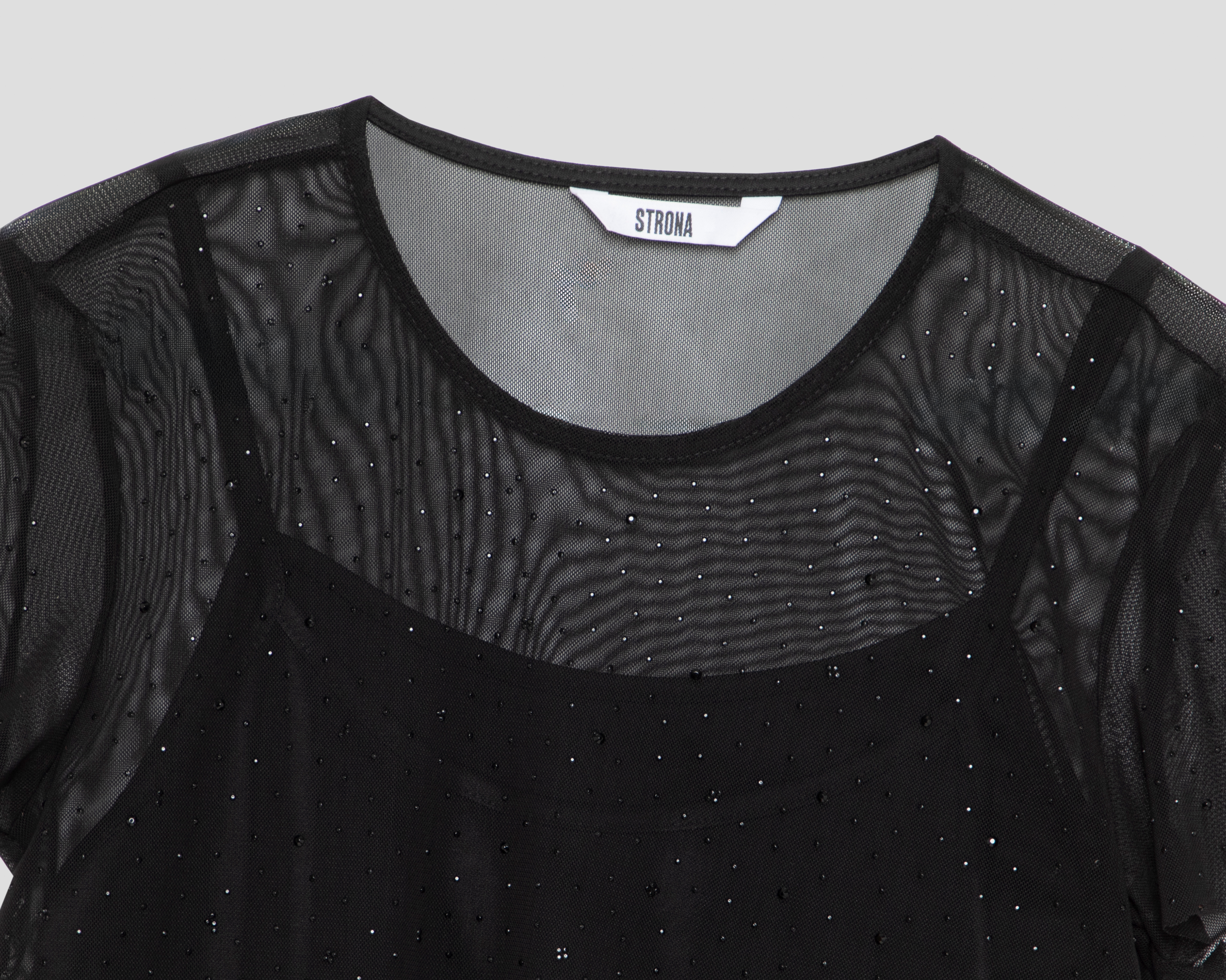 Foto 4 pulgar | Foto 3 | Blusa Manga Corta Strona Juvenil