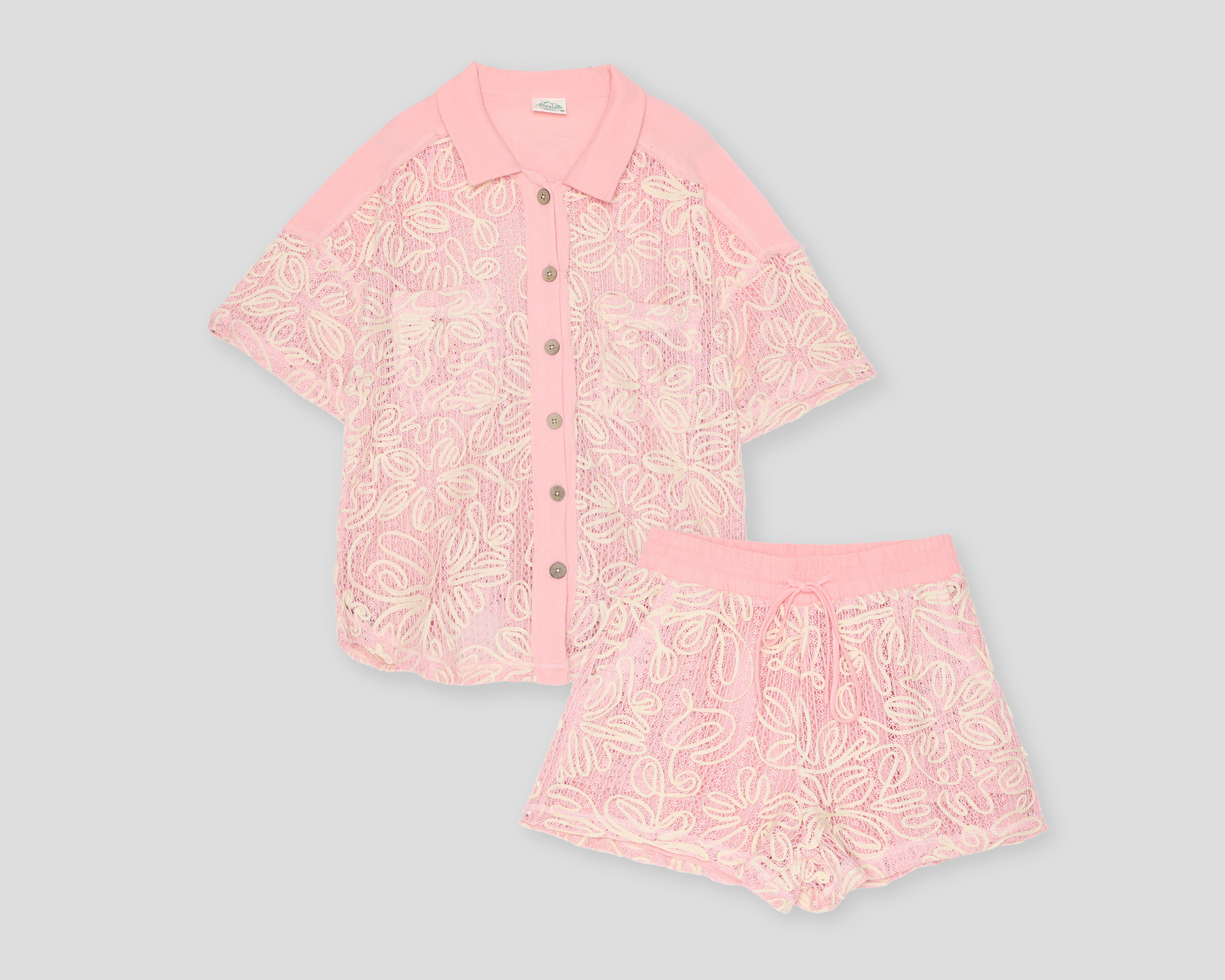 Foto 2 pulgar | Foto 1 | Blusa y Short New In para Mujer