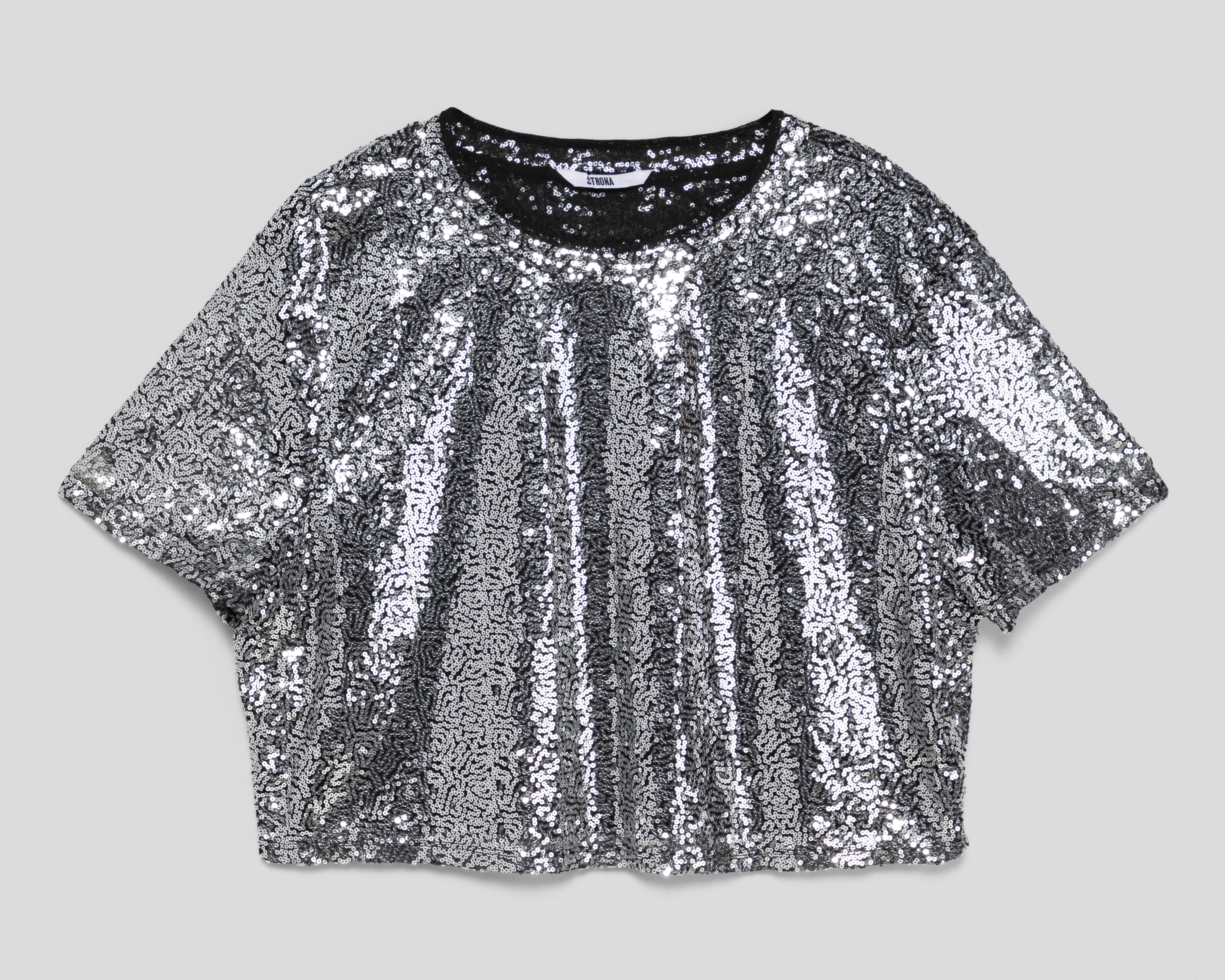 Foto 2 pulgar | Foto 1 | Blusa con Lentejuelas Strona para Mujer