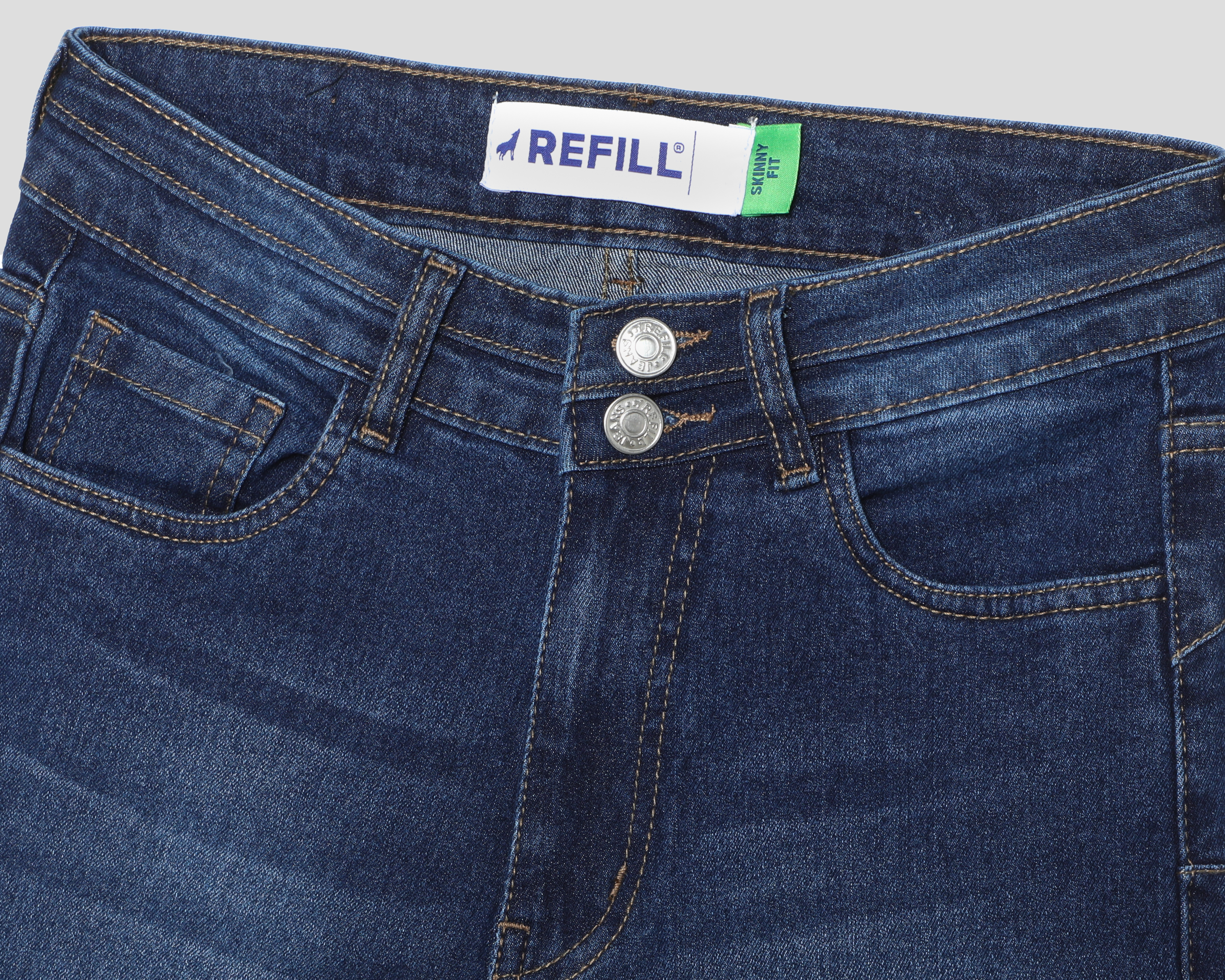 Foto 3 | Foto 3 | Jeans Skinny Refill para Mujer