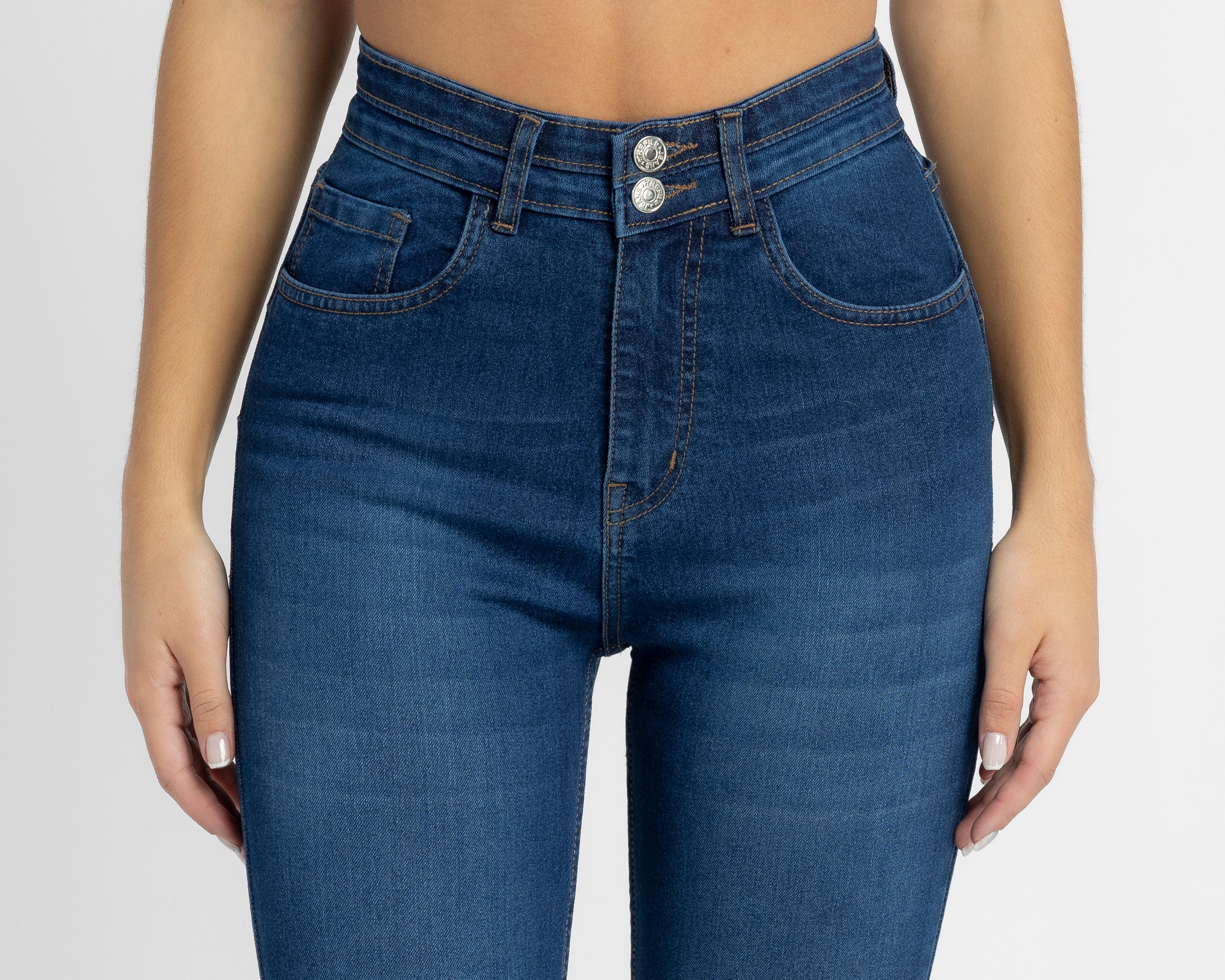 Foto 5 pulgar | Foto 4 | Jeans Skinny Refill para Mujer