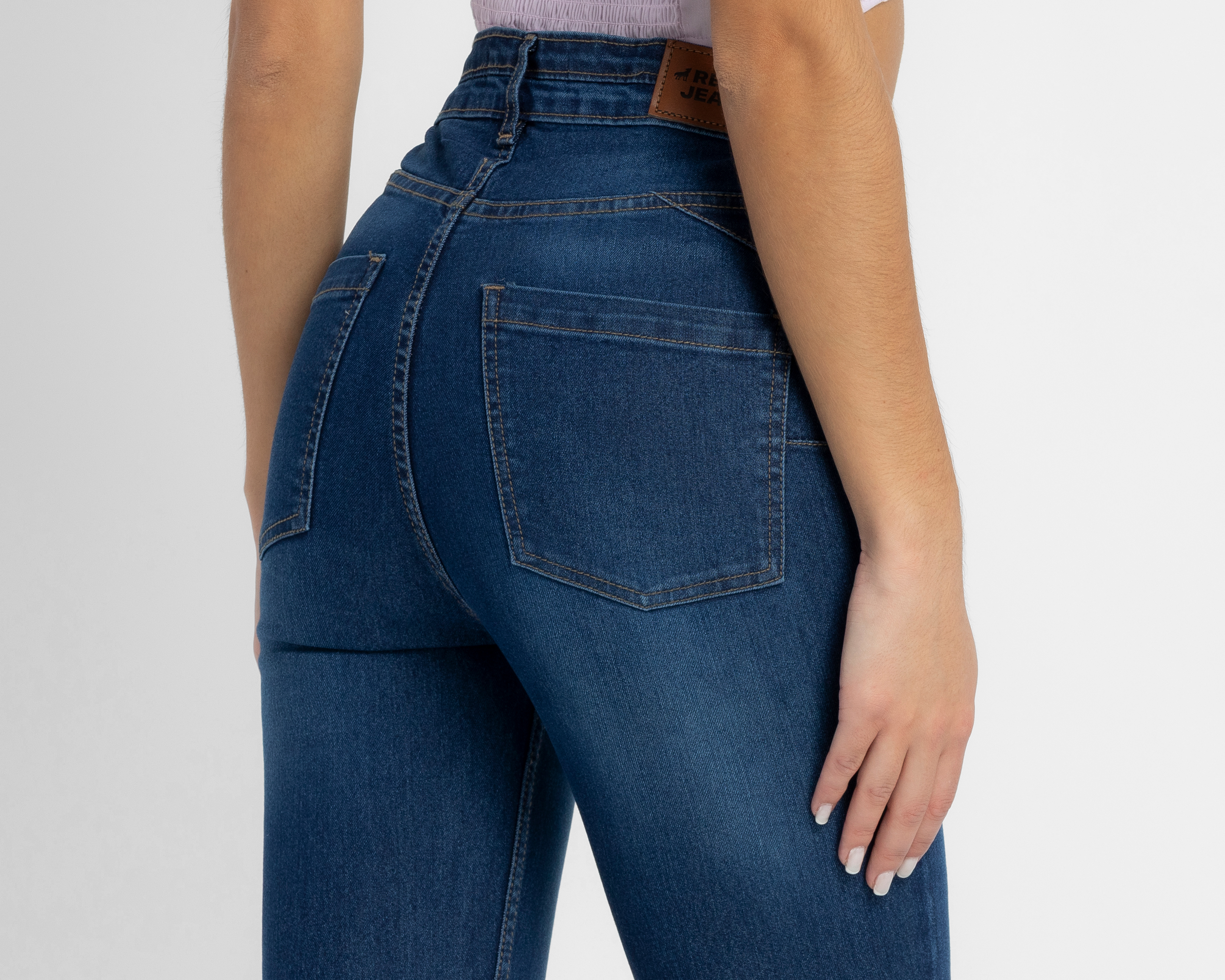 Foto 6 pulgar | Foto 5 | Jeans Skinny Refill para Mujer