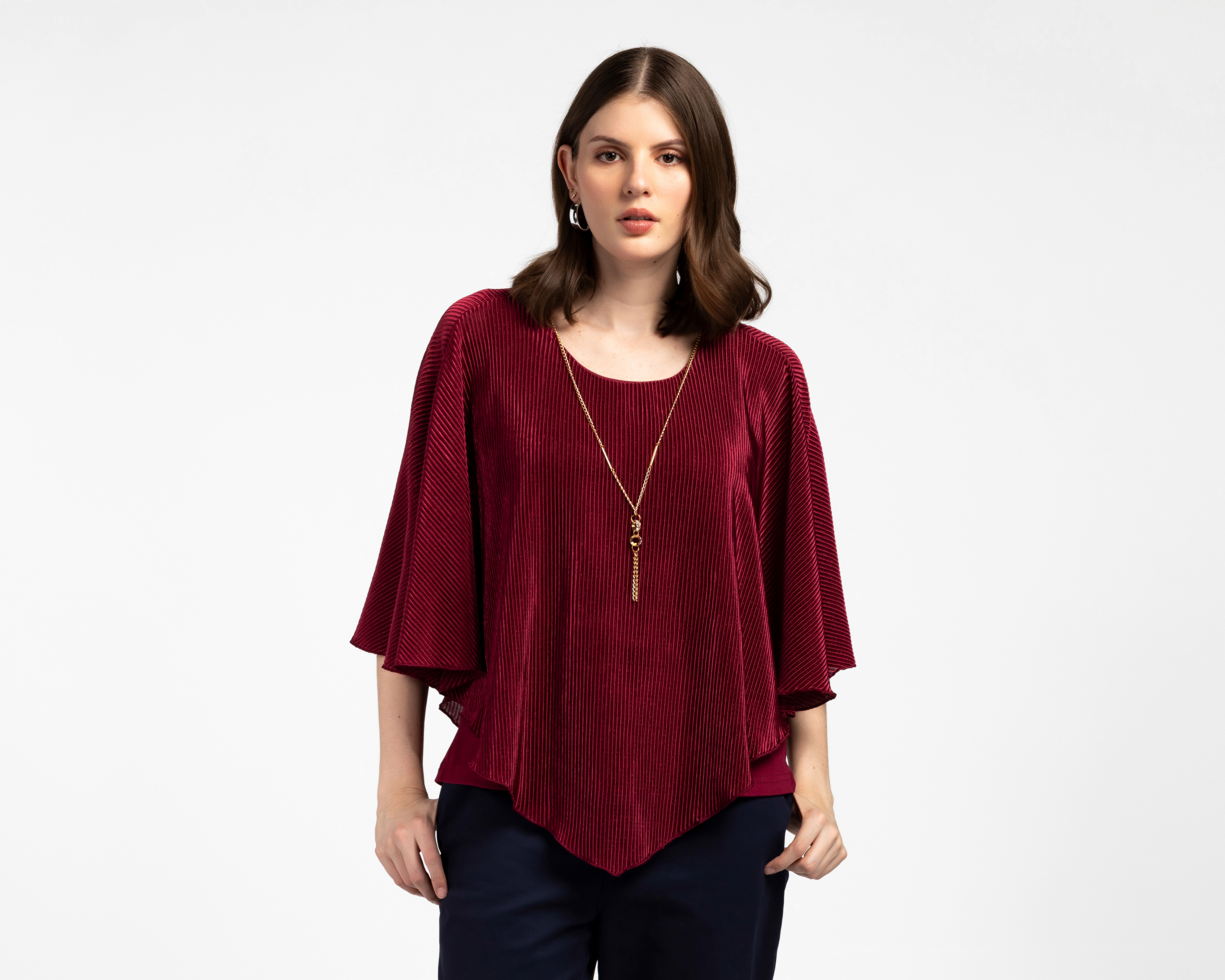 Blusa con Collar Sahara para Mujer
