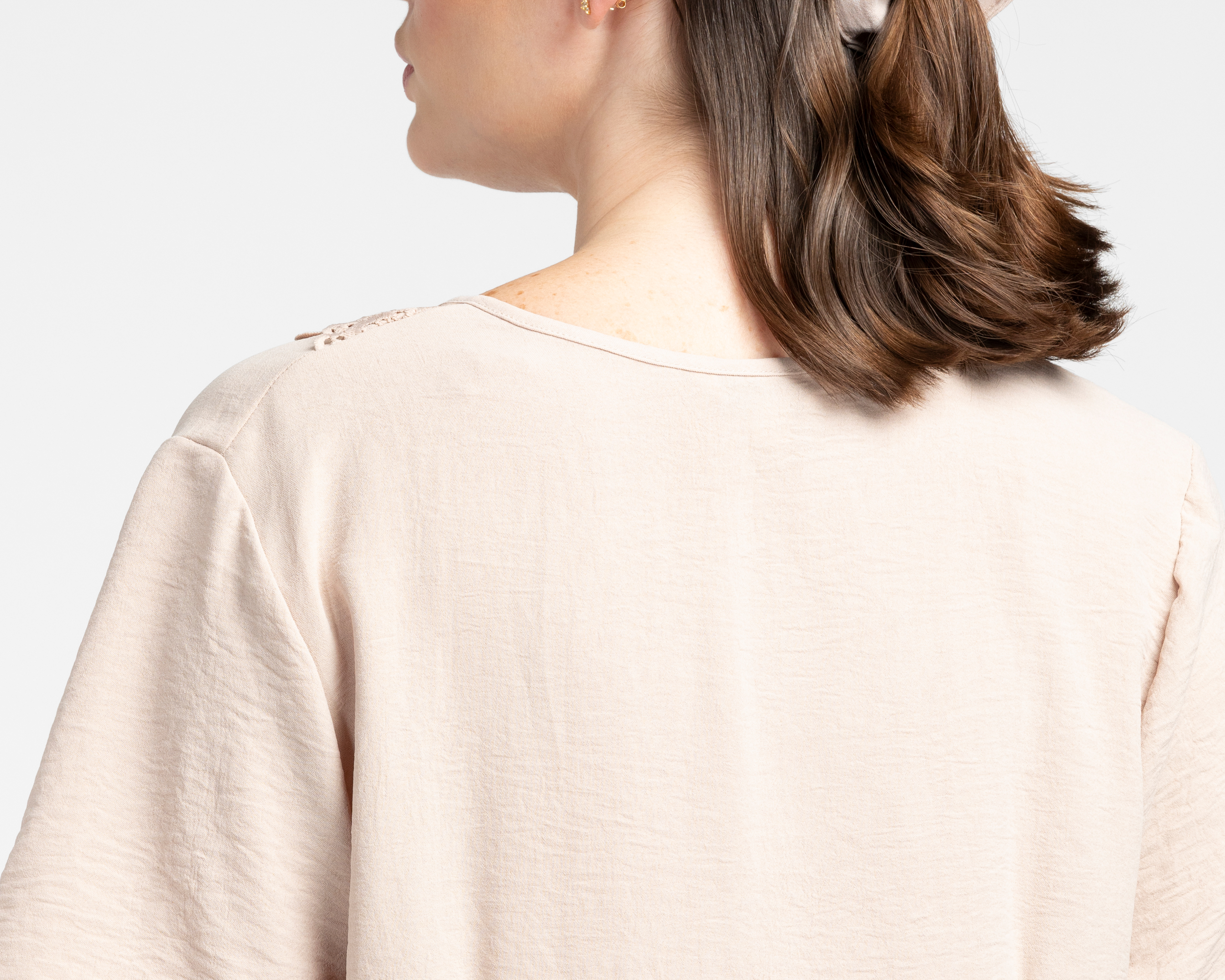 Foto 5 | Foto 5 | Blusa con Scrunchie Lady Sun para Mujer
