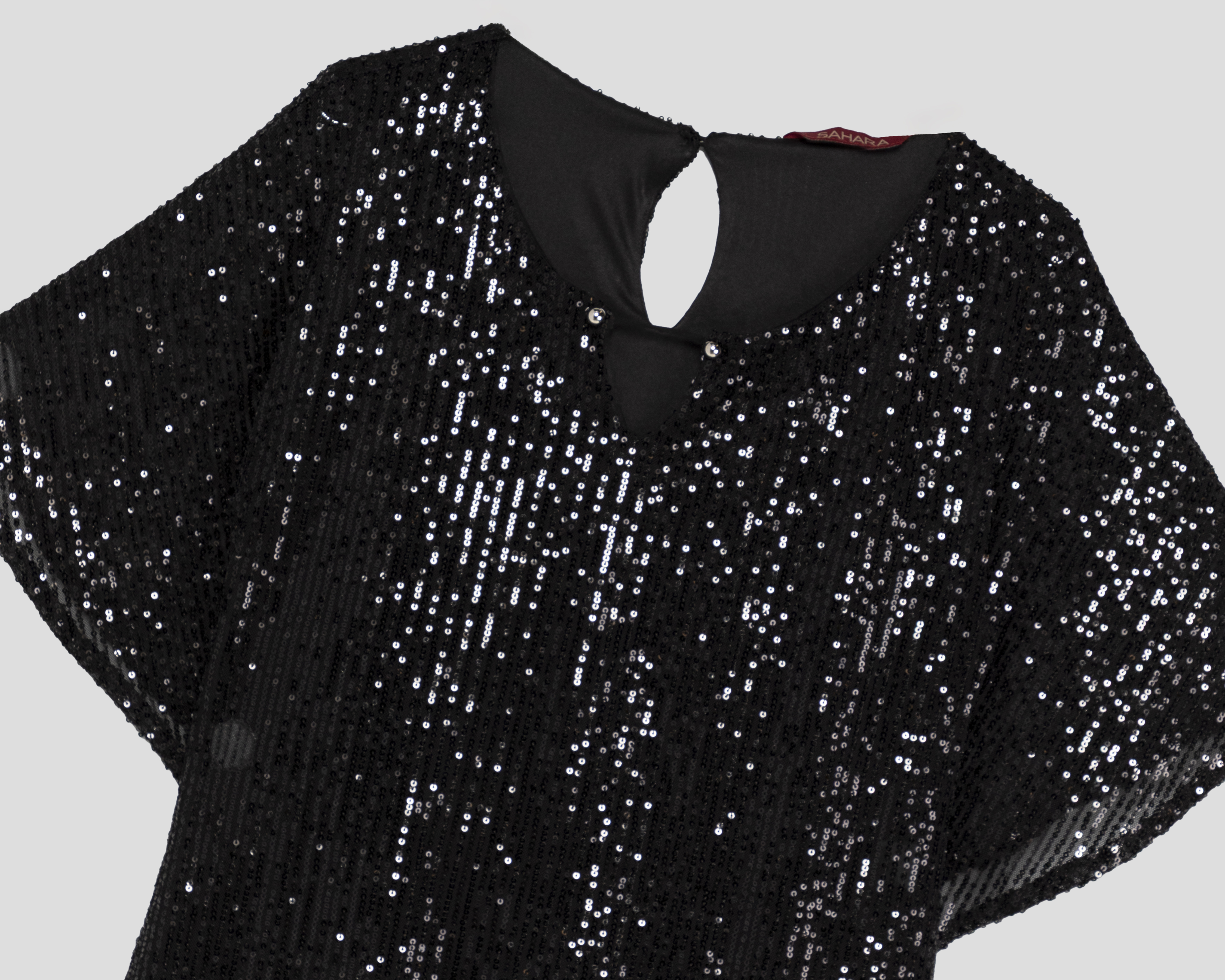 Foto 4 pulgar | Foto 3 | Blusa Manga Corta Sahara para Mujer