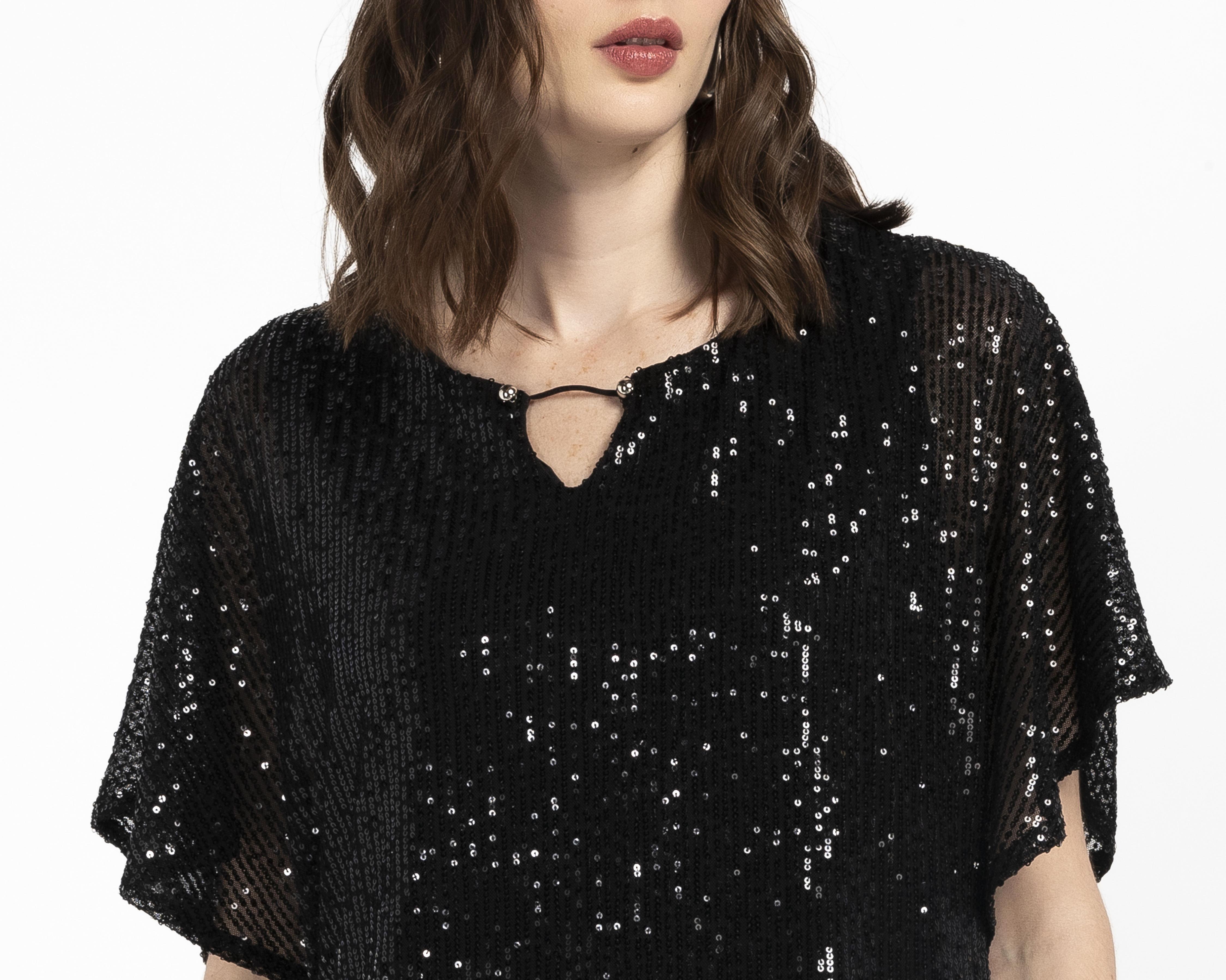 Foto 5 pulgar | Foto 4 | Blusa Manga Corta Sahara para Mujer