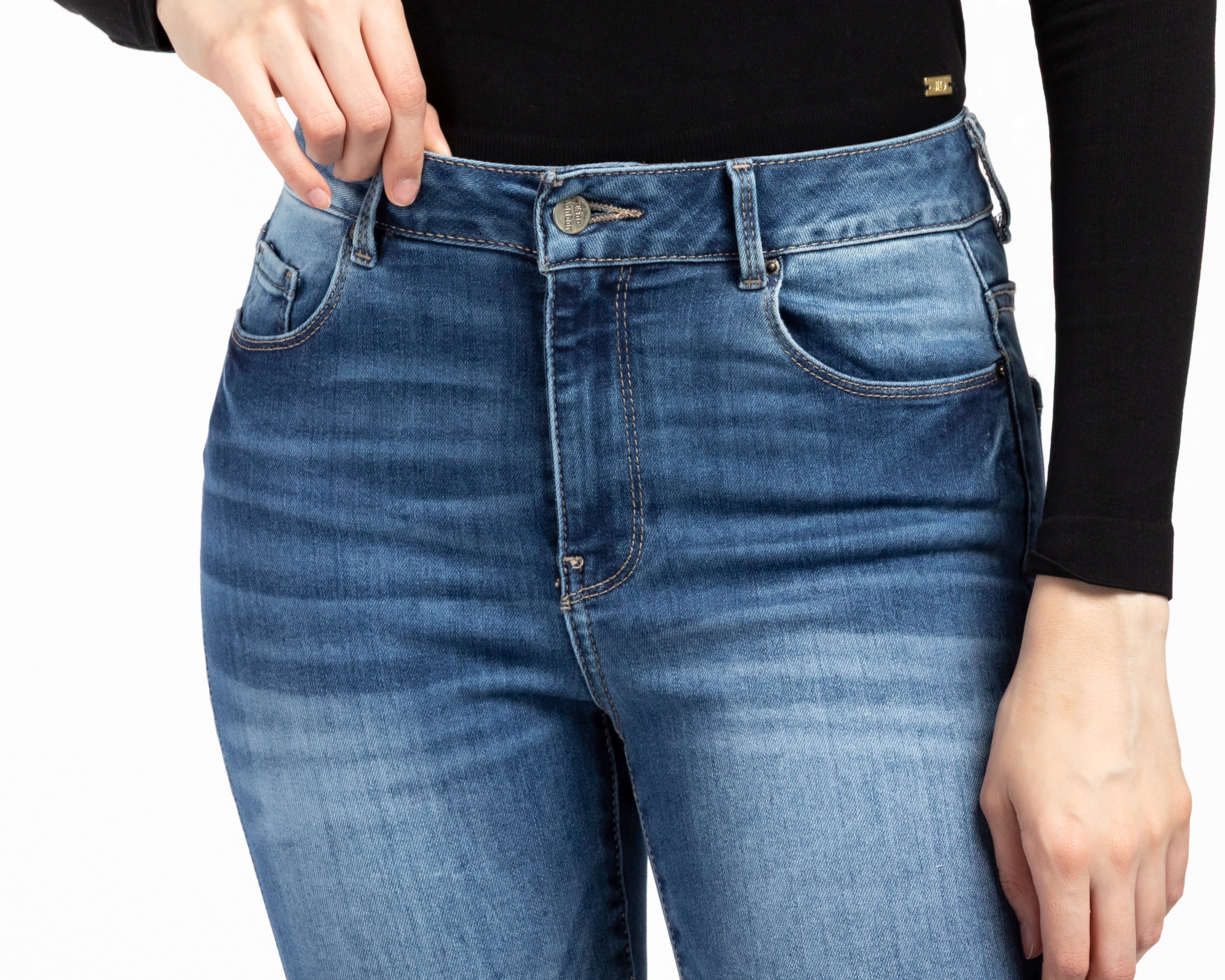 Foto 5 pulgar | Foto 4 | Jeans Skinny Boy London para Mujer