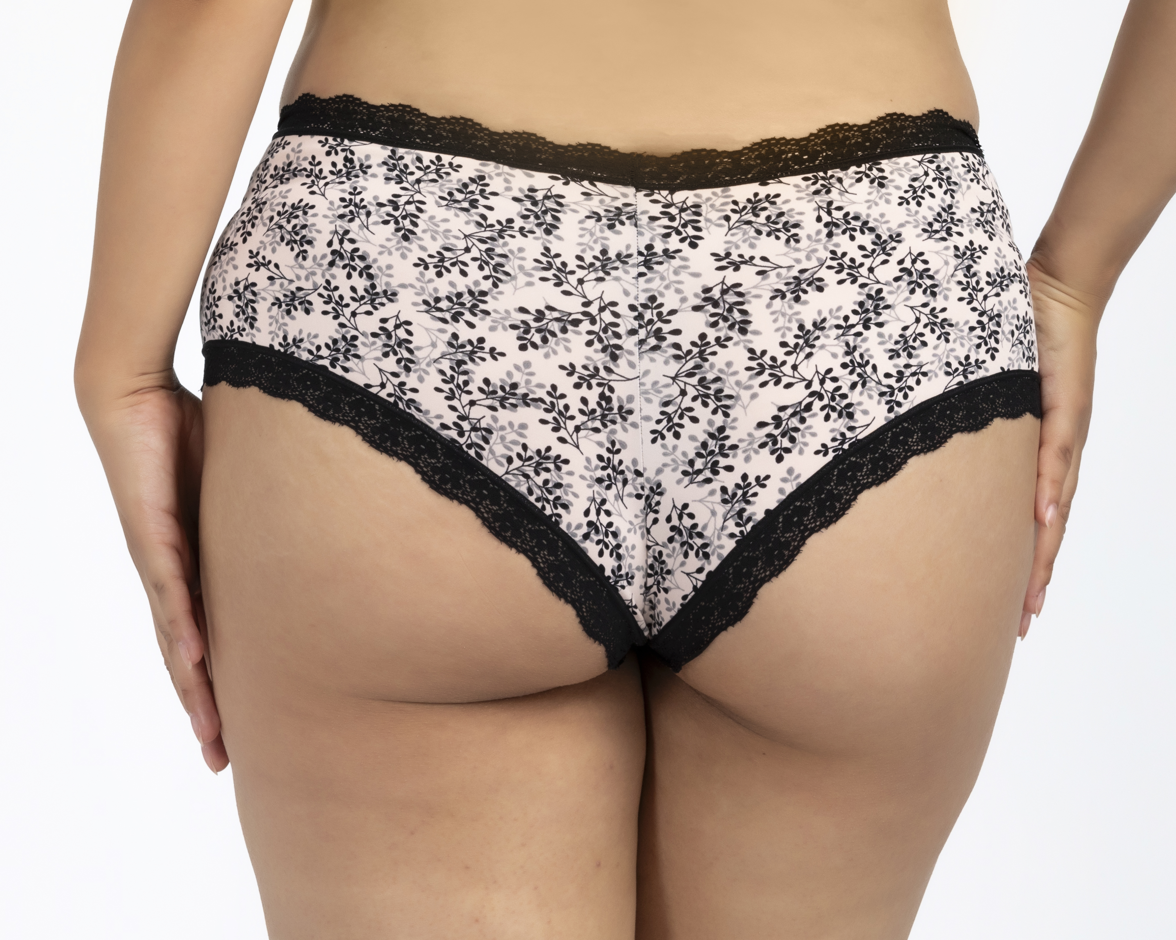 Foto 4 pulgar | Foto 3 | Bóxer con Encaje Frescura para Mujer 3 Piezas