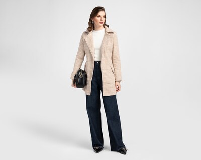 Foto 2 | Foto 2 | Abrigo Beige Sahara para Mujer