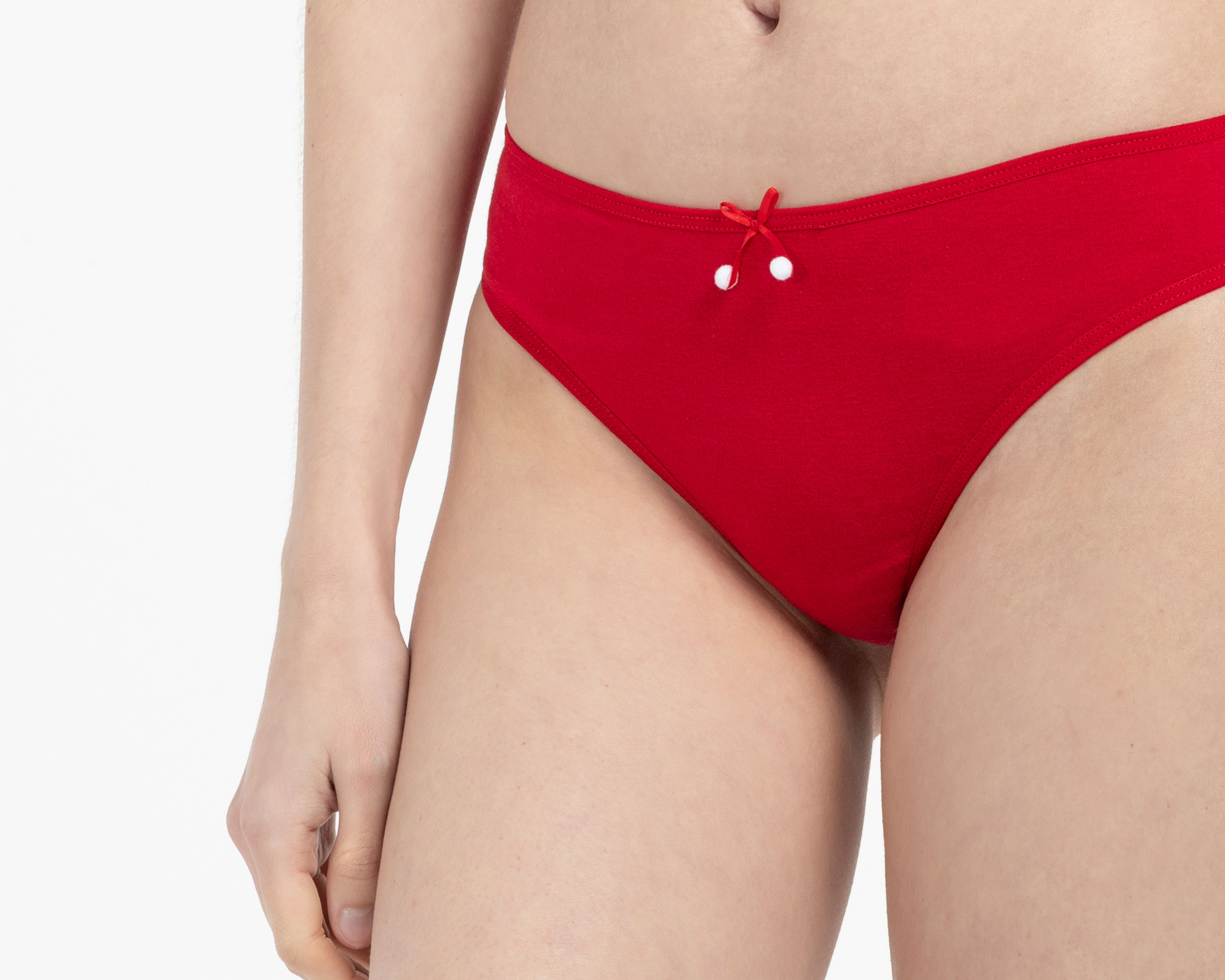 Foto 5 pulgar | Foto 4 | Tanga con Moño Lovest para Mujer 2 Piezas