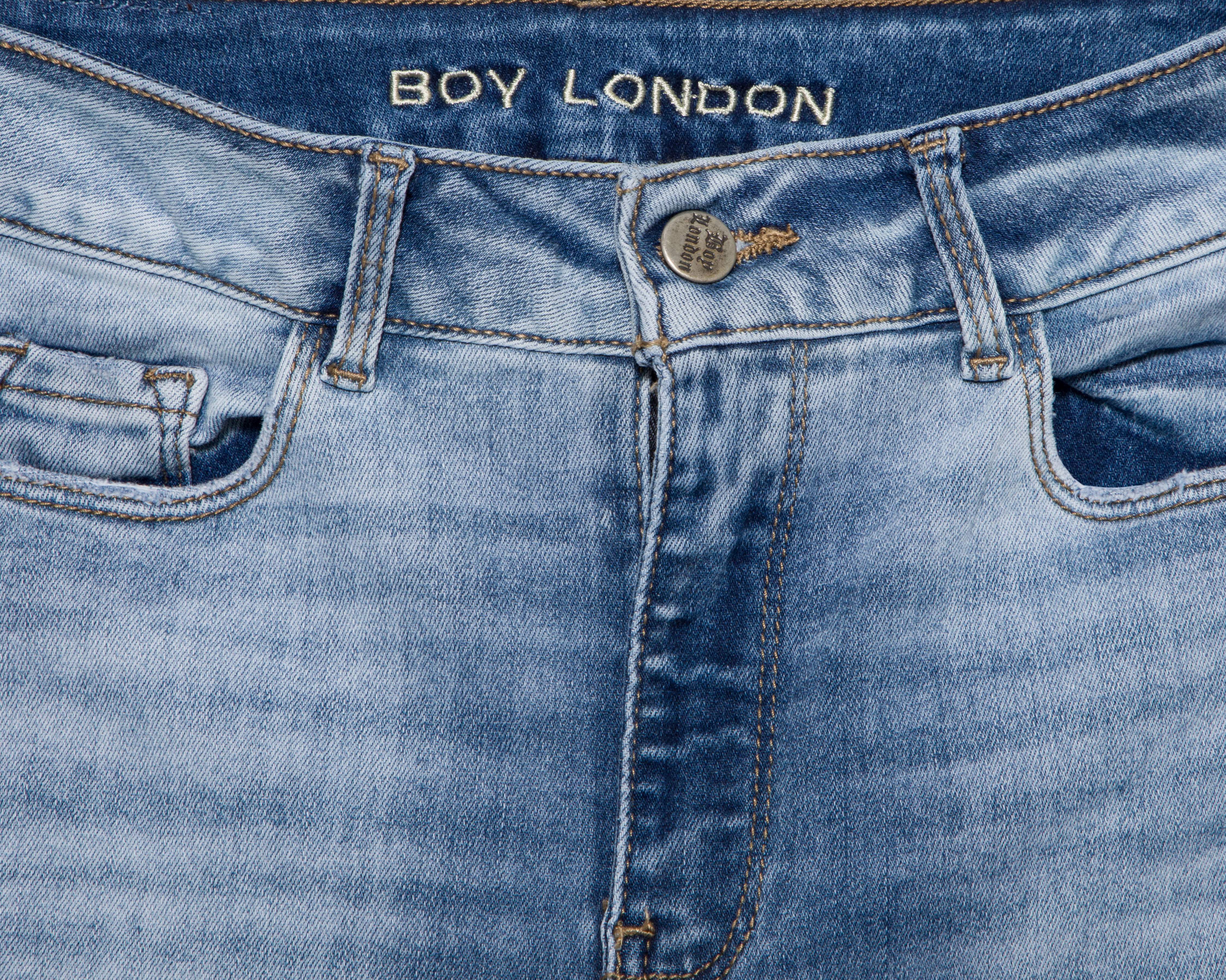 Foto 4 pulgar | Foto 3 | Jeans Boy London Skinny Juvenil