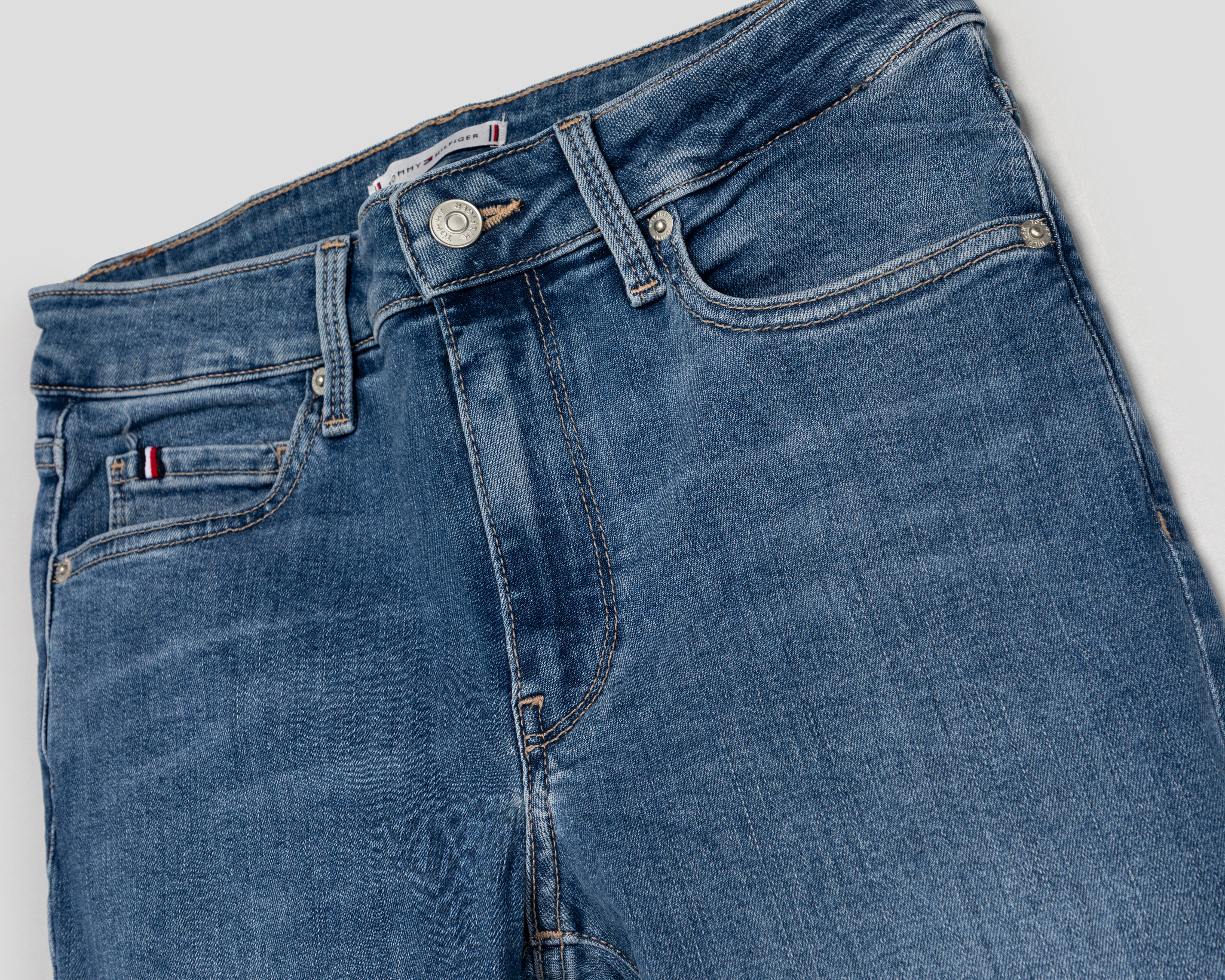 Foto 4 pulgar | Foto 3 | Jeans Skinny Tommy Hilfiger para Mujer
