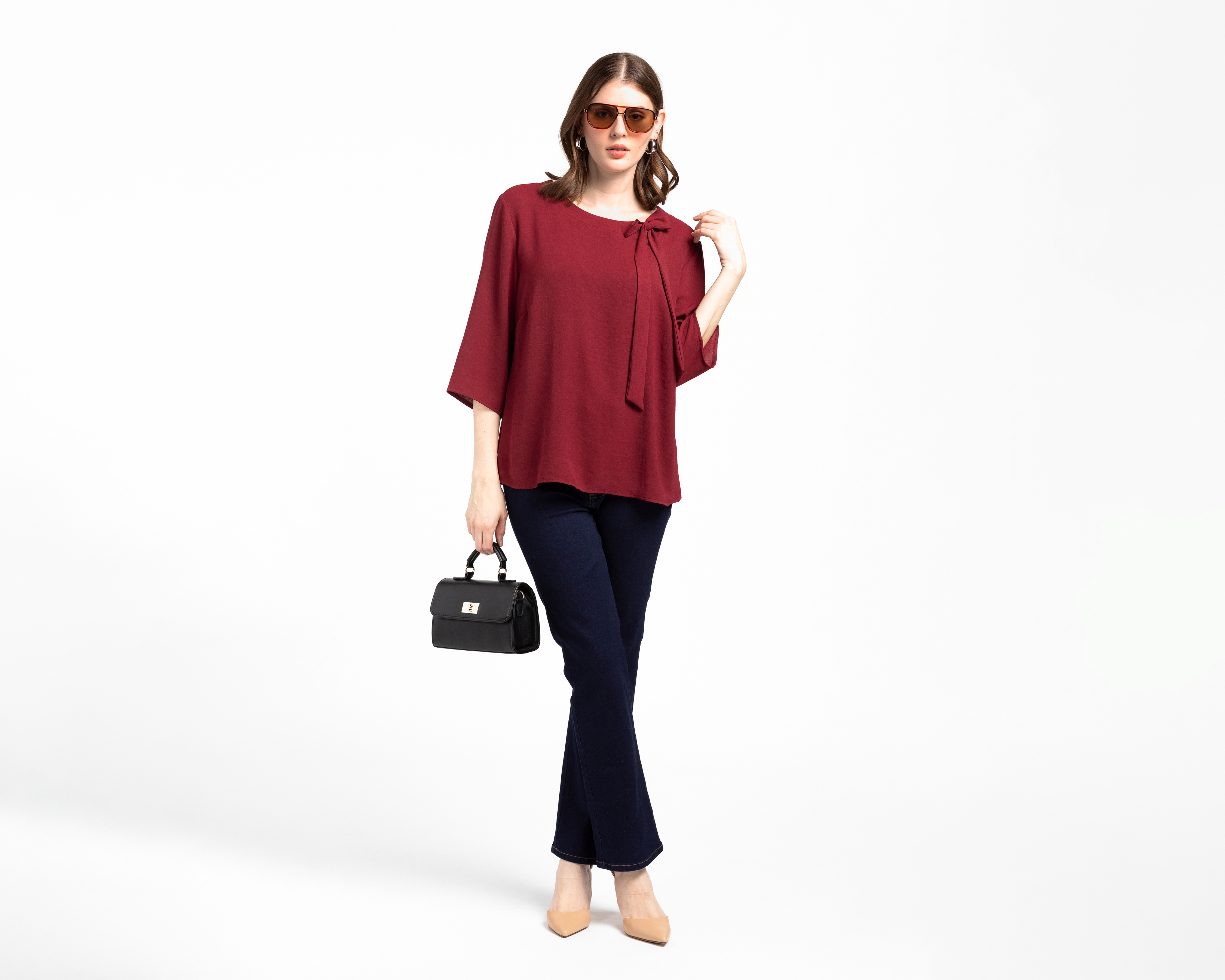 Foto 2 | Foto 2 | Blusa Manga 3/4 Sahara para Mujer