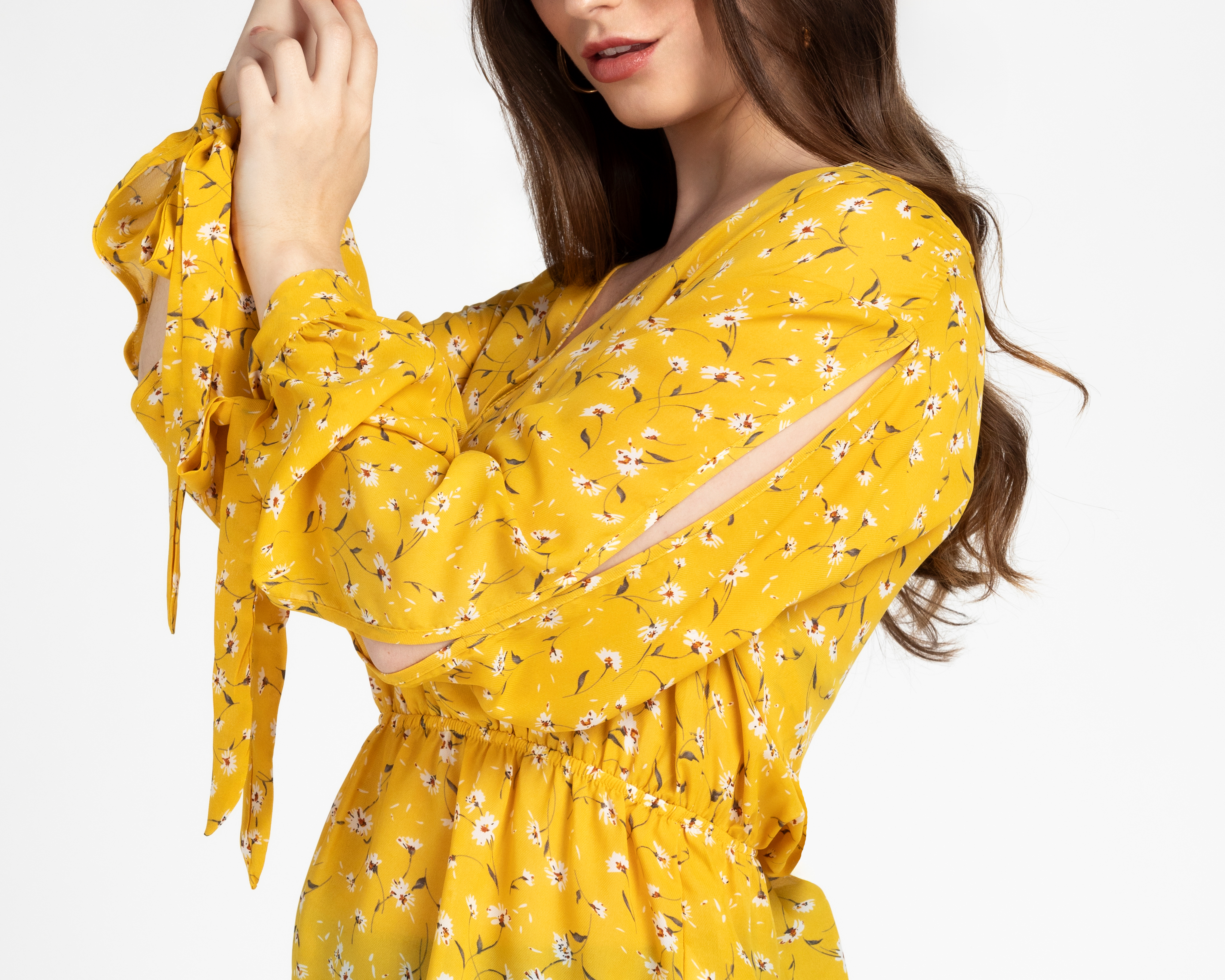 Foto 5 pulgar | Foto 4 | Blusa Ted Lapidus Amarilla para Mujer