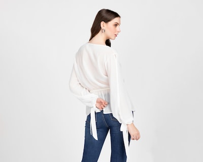 Foto 3 | Foto 3 | Blusa Ted Lapidus Blanca para Mujer