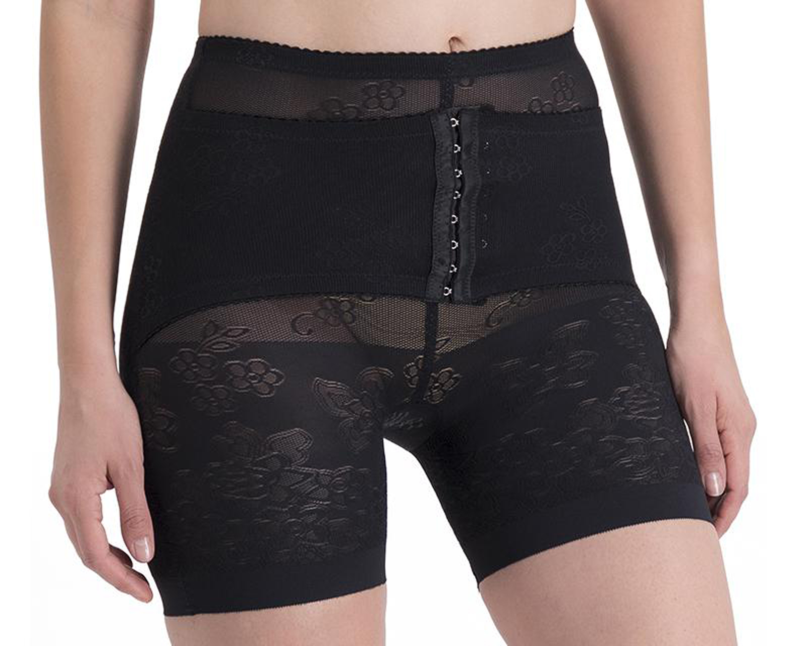 Faja tipo Bóxer Beauty Secret Negra para Mujer