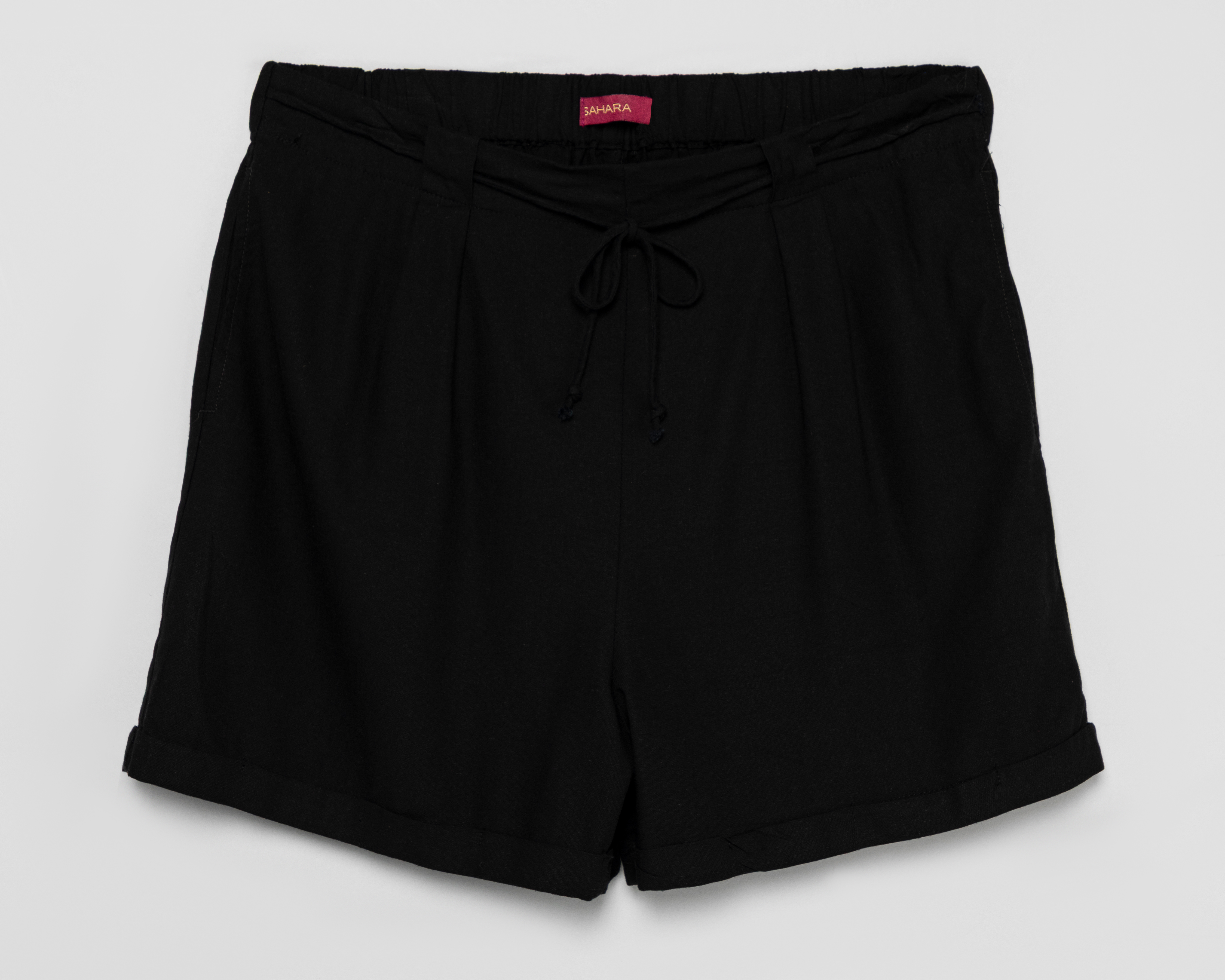 Foto 2 pulgar | Foto 1 | Short Sahara Negro para Mujer