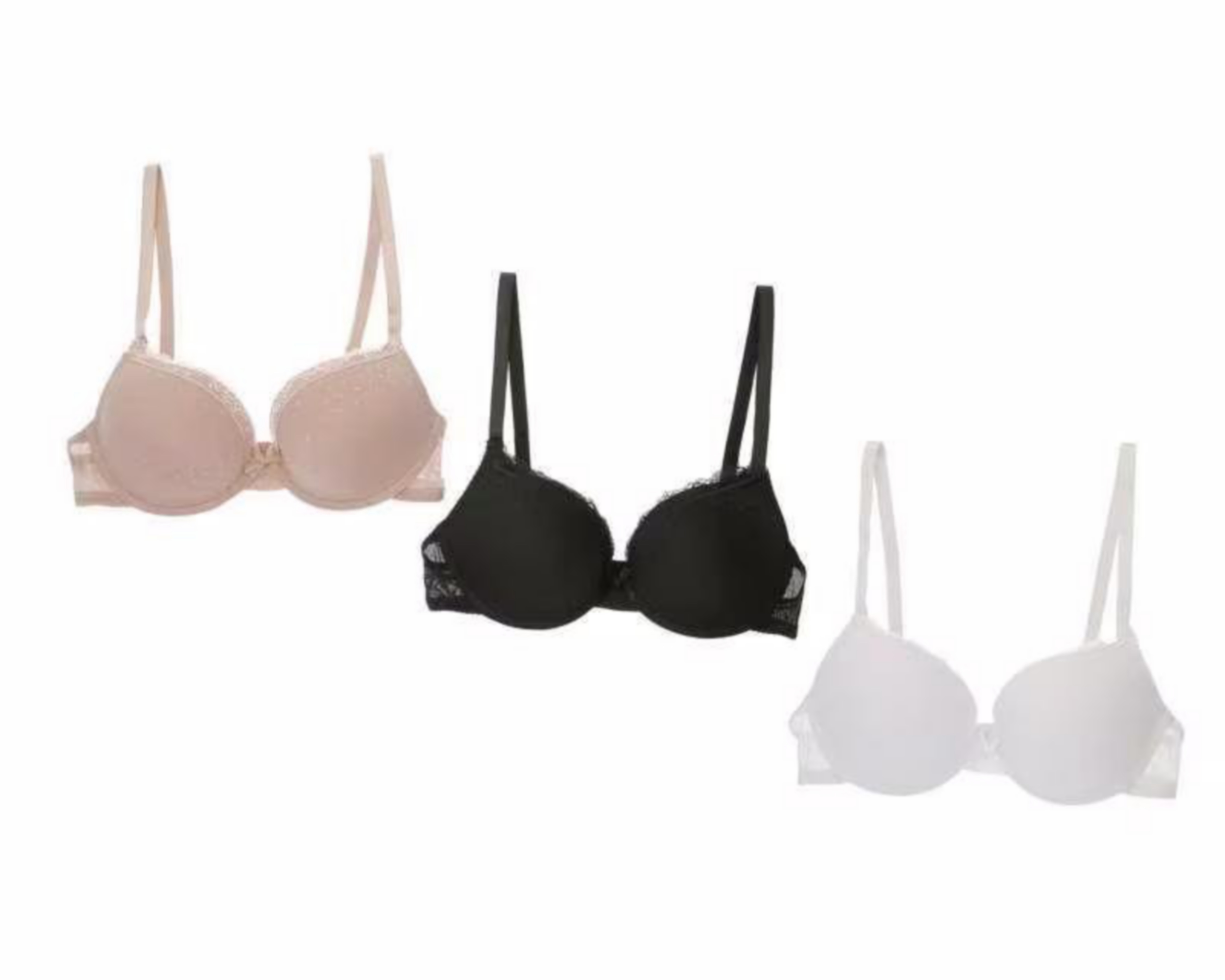 Foto 2 pulgar | Foto 1 | Brasier con Varilla Eva tu Estilo Íntimo Copa Completa 3 Pack