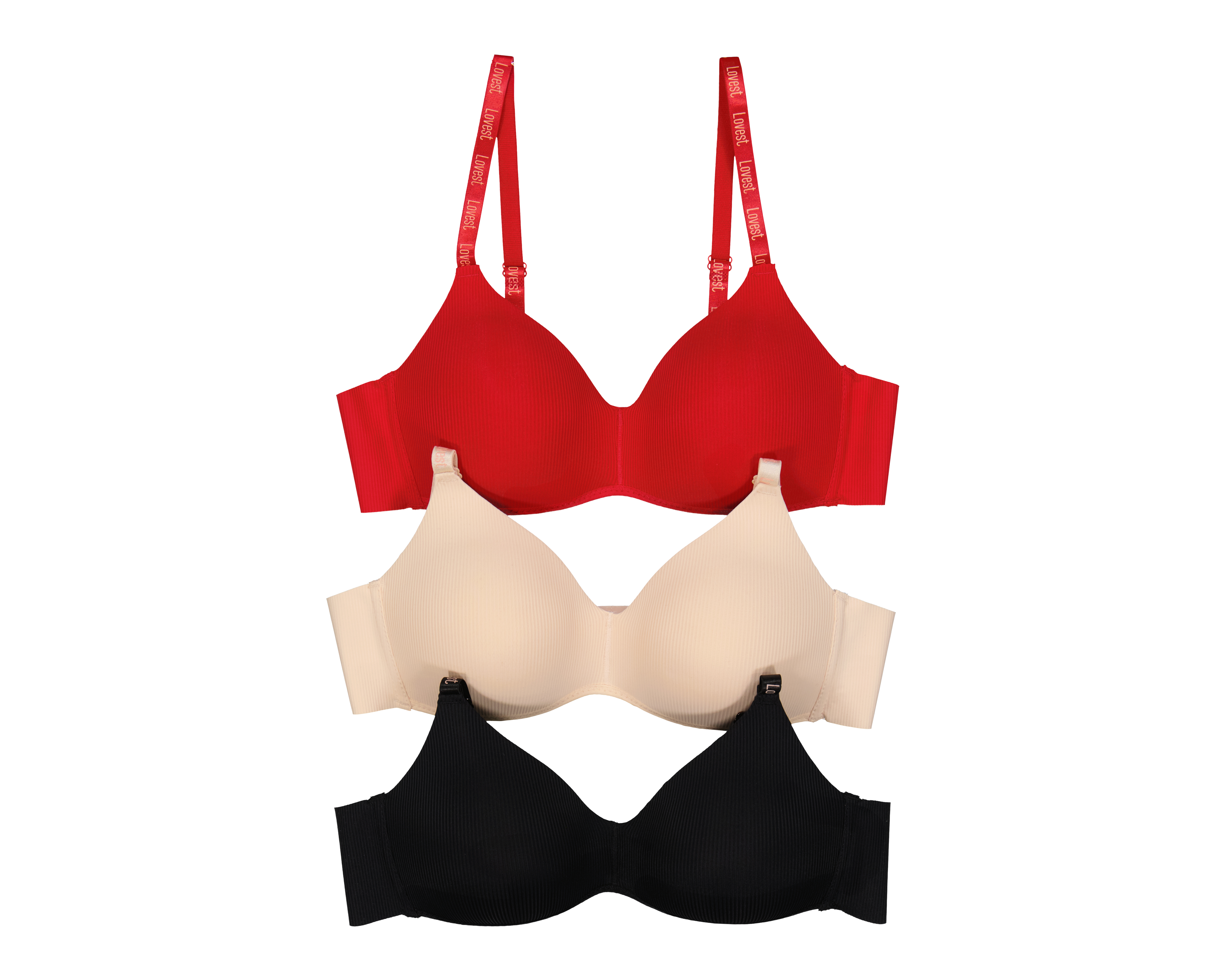 Foto 1 | Foto 1 | Brasier Copa Completa sin Varilla Lovest 3 Pack