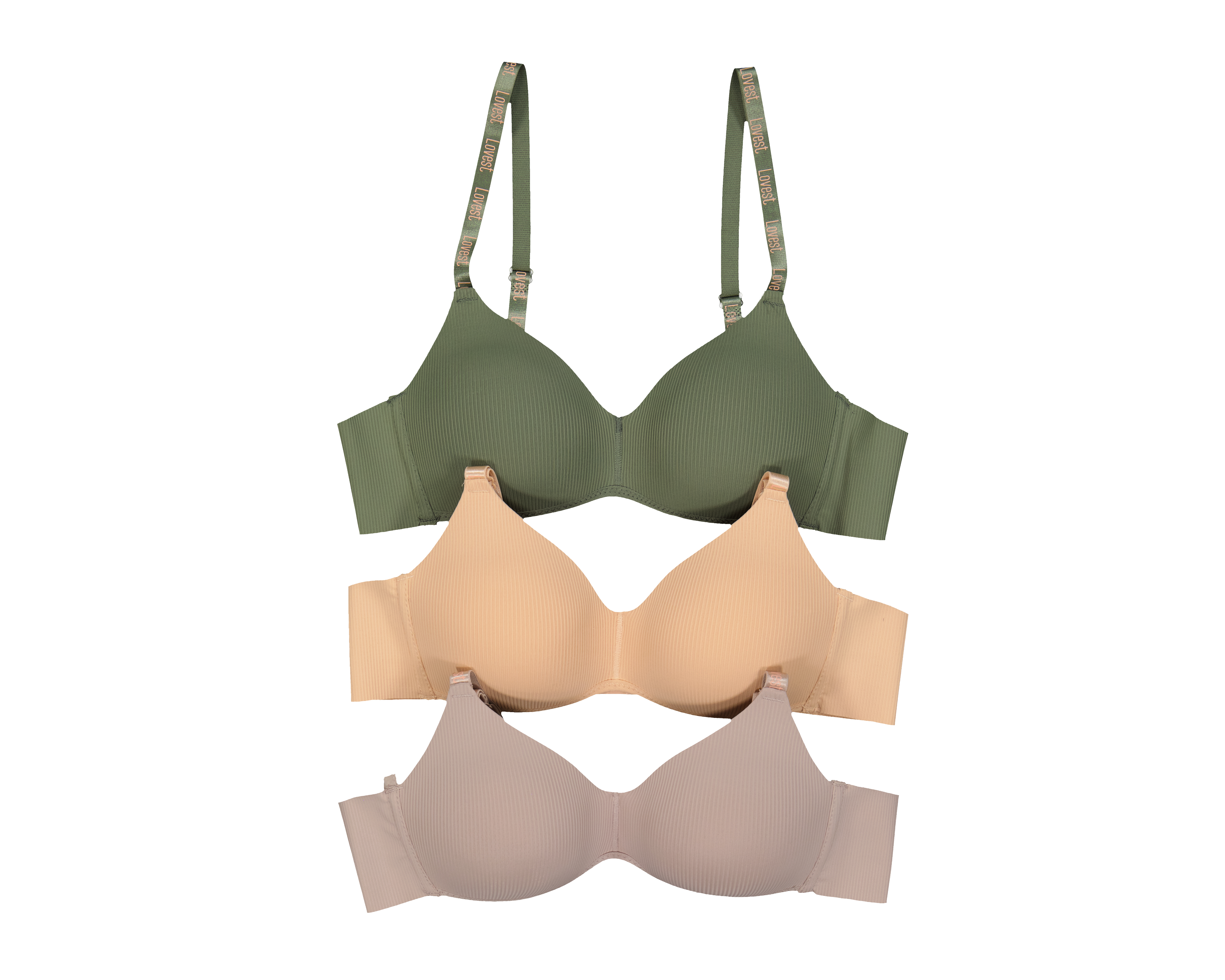 Foto 1 | Foto 1 | Brasier Copa Completa sin Varillas Lovest 3 Pack