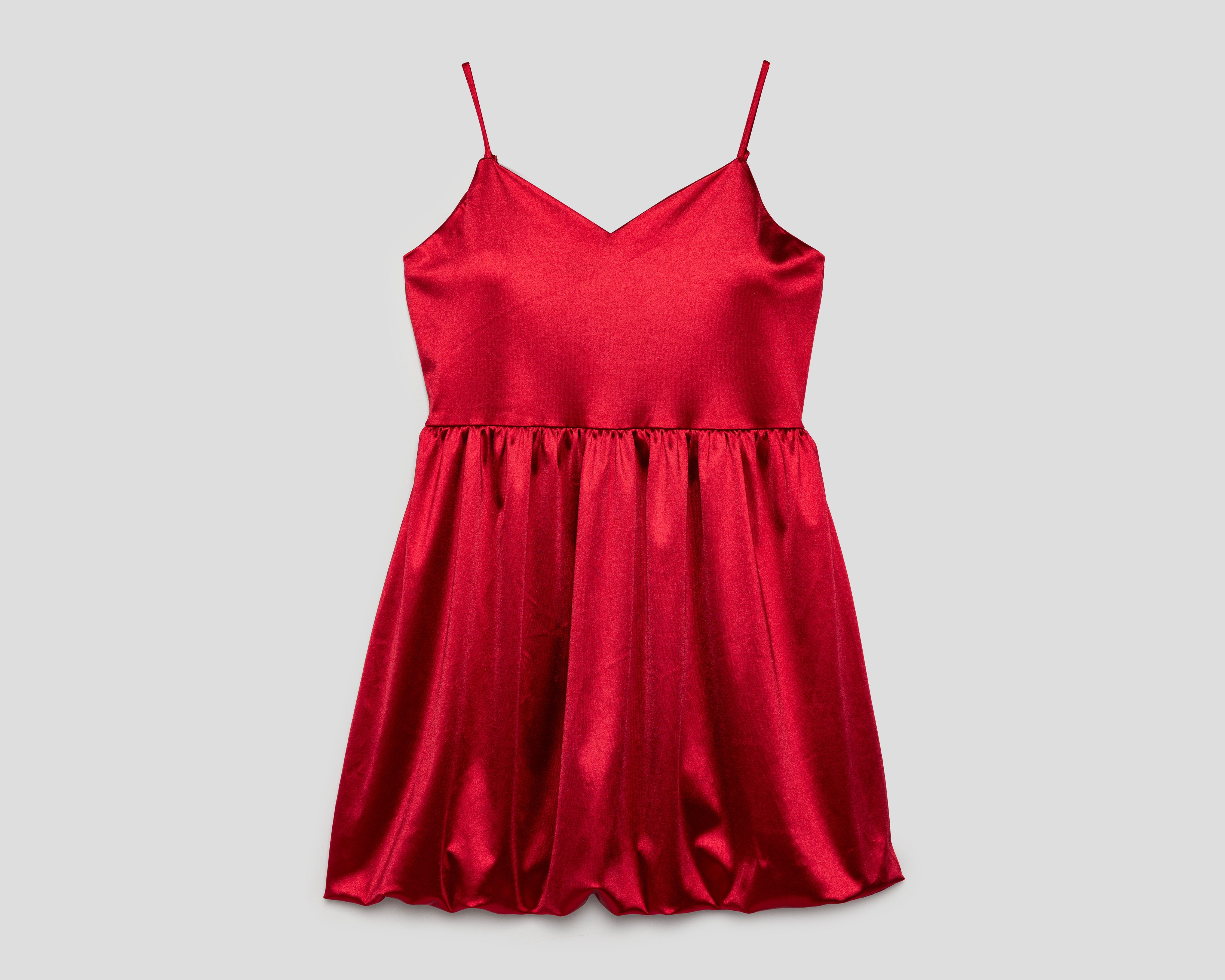 Foto 1 | Foto 1 | Vestido de Fiesta Sahara Rojo con Tirantes para Mujer