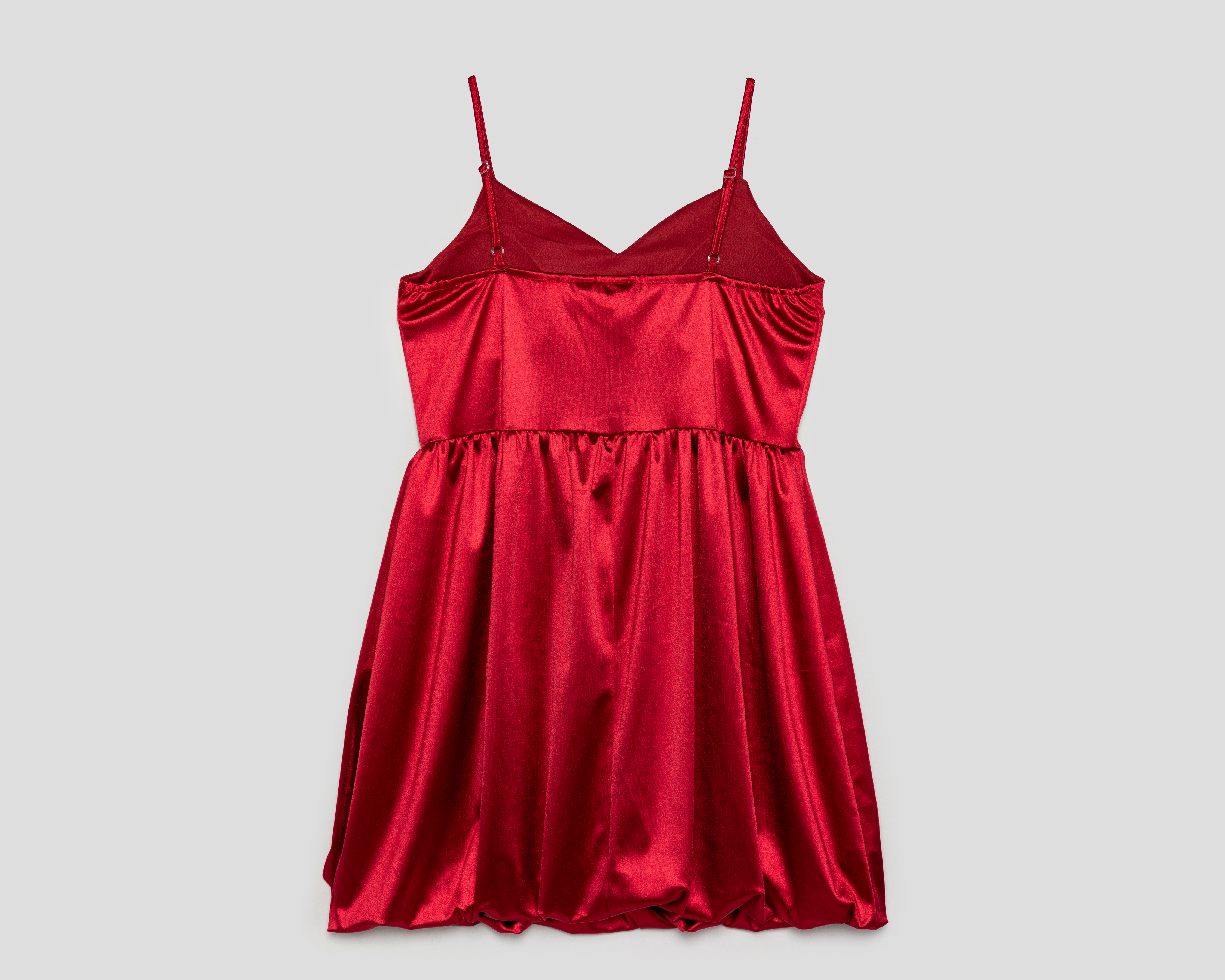 Foto 3 pulgar | Foto 2 | Vestido de Fiesta Sahara Rojo con Tirantes para Mujer