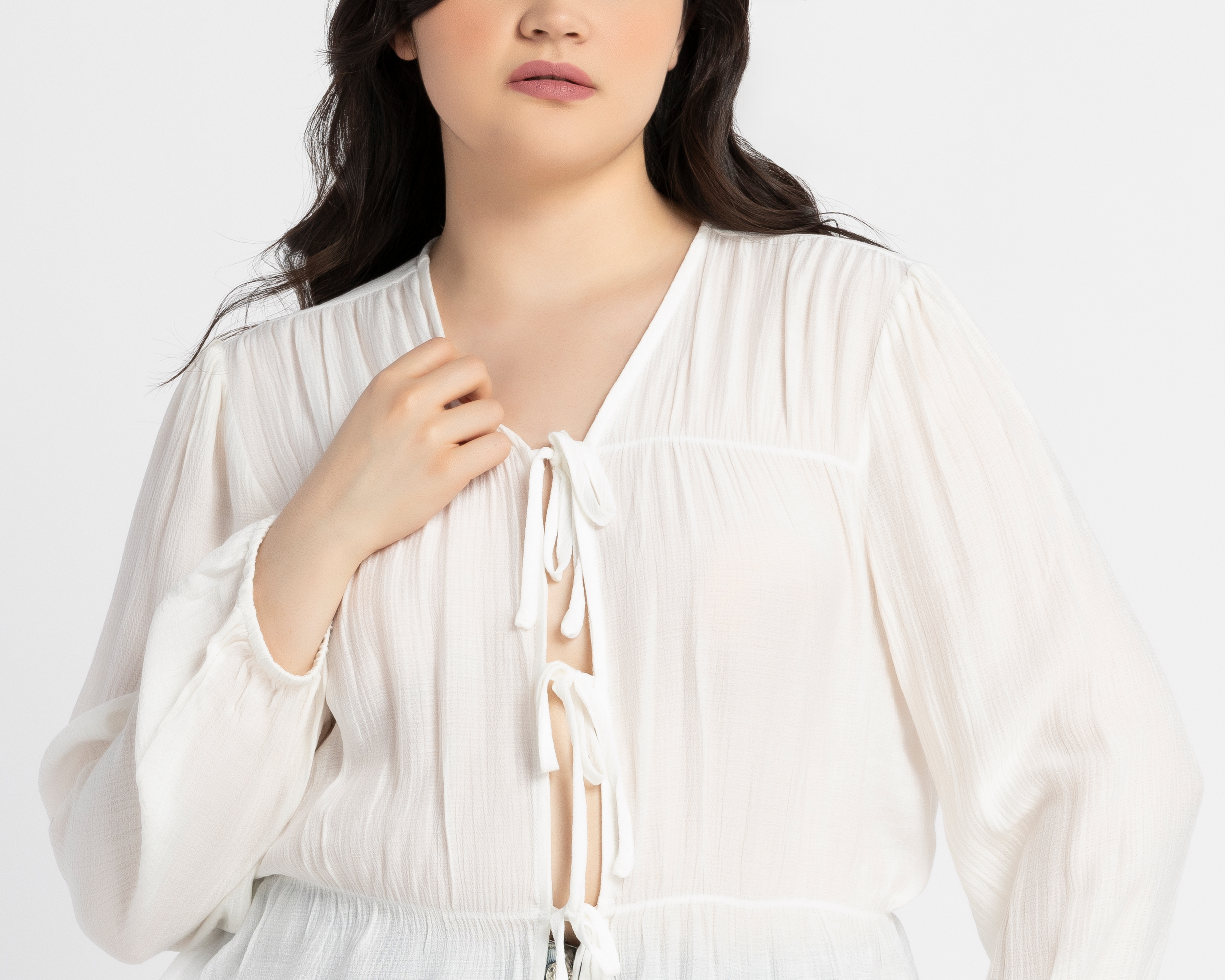 Foto 5 pulgar | Foto 4 | Blusa Manga Larga Sahara para Mujer