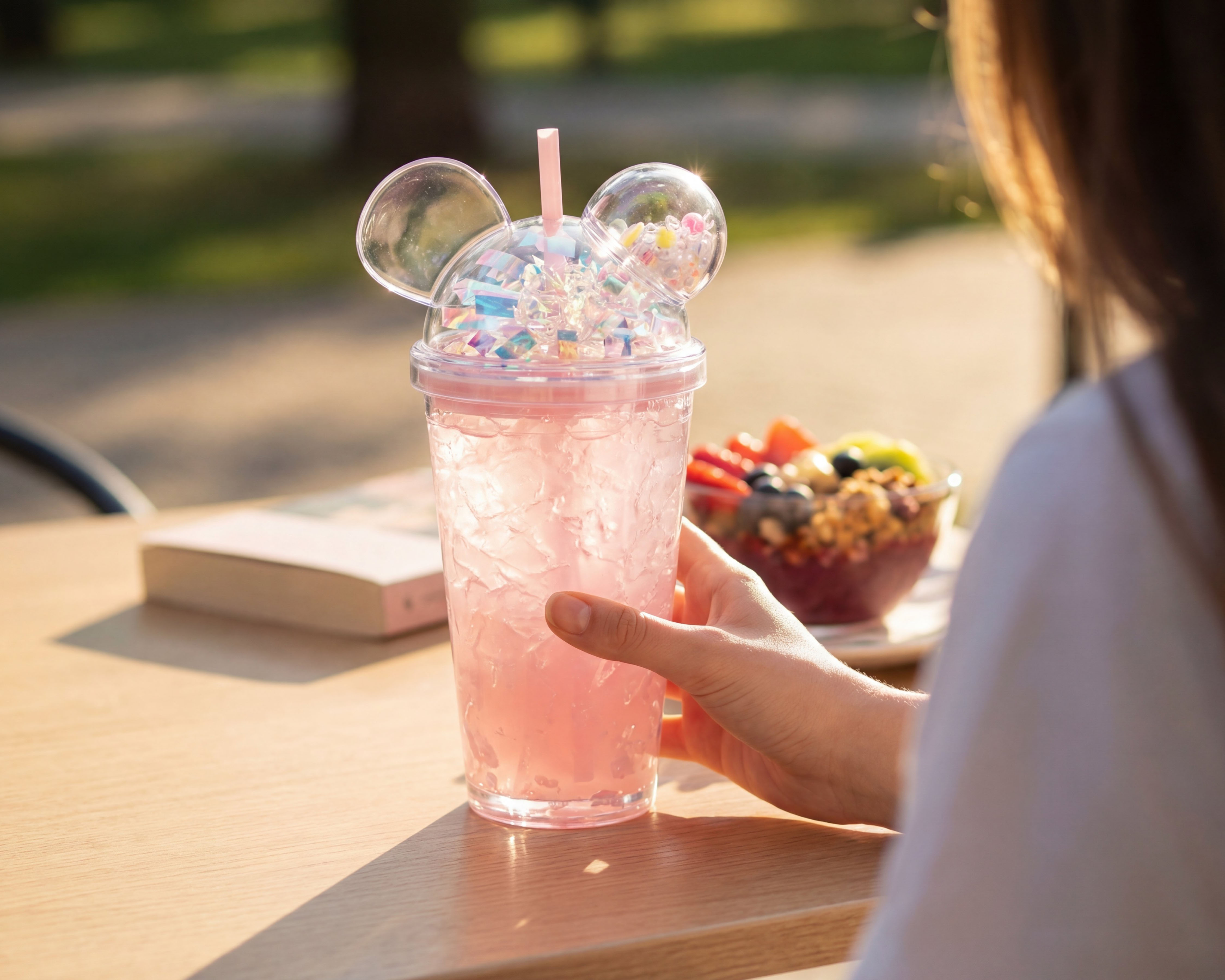 Foto 6 pulgar | Foto 5 | Vaso con Popote de Plástico 18 Forever 450 ml