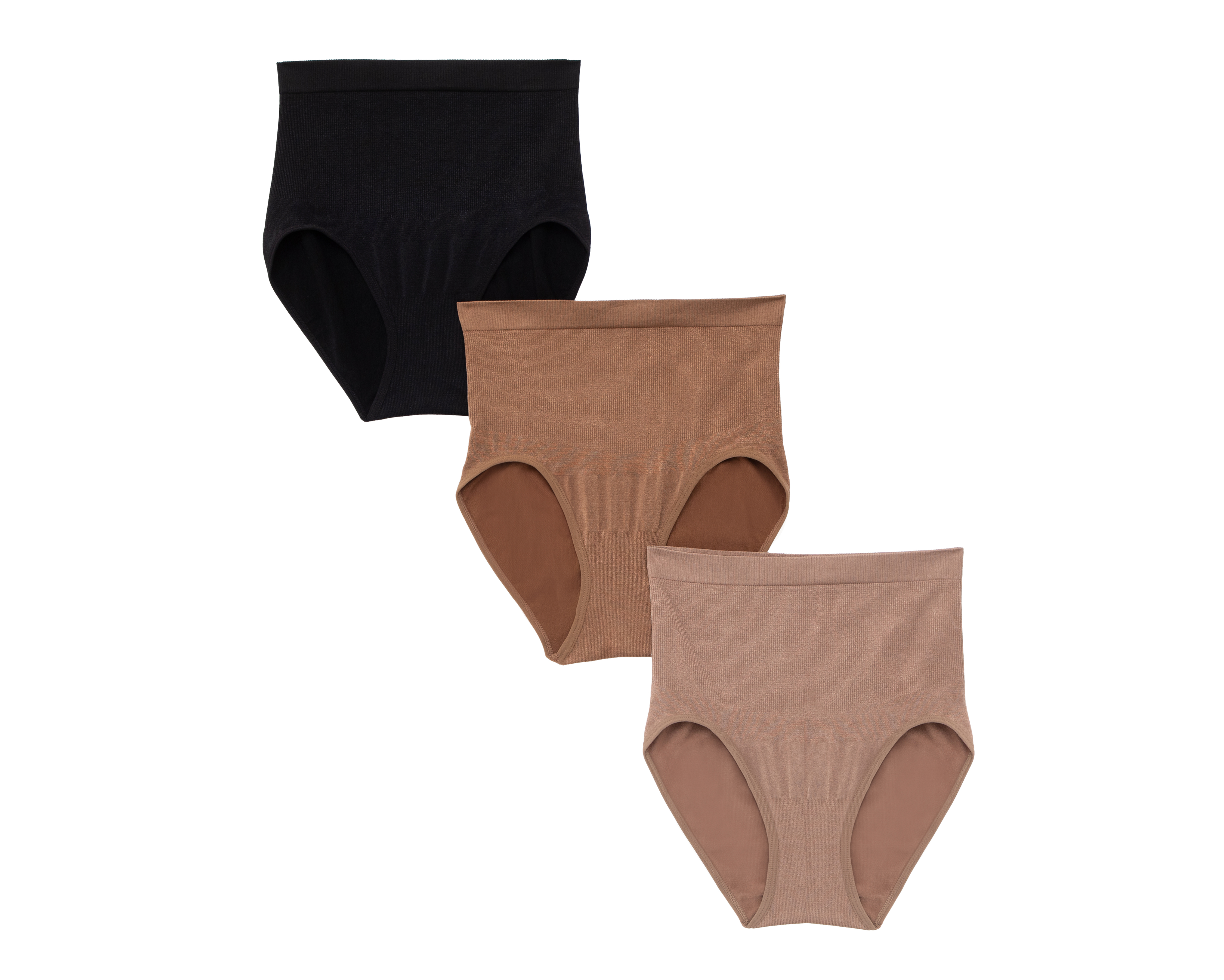 Foto 1 | Foto 1 | Pantaleta Control Cintura Alta Beauty Secret para Mujer 3 Piezas