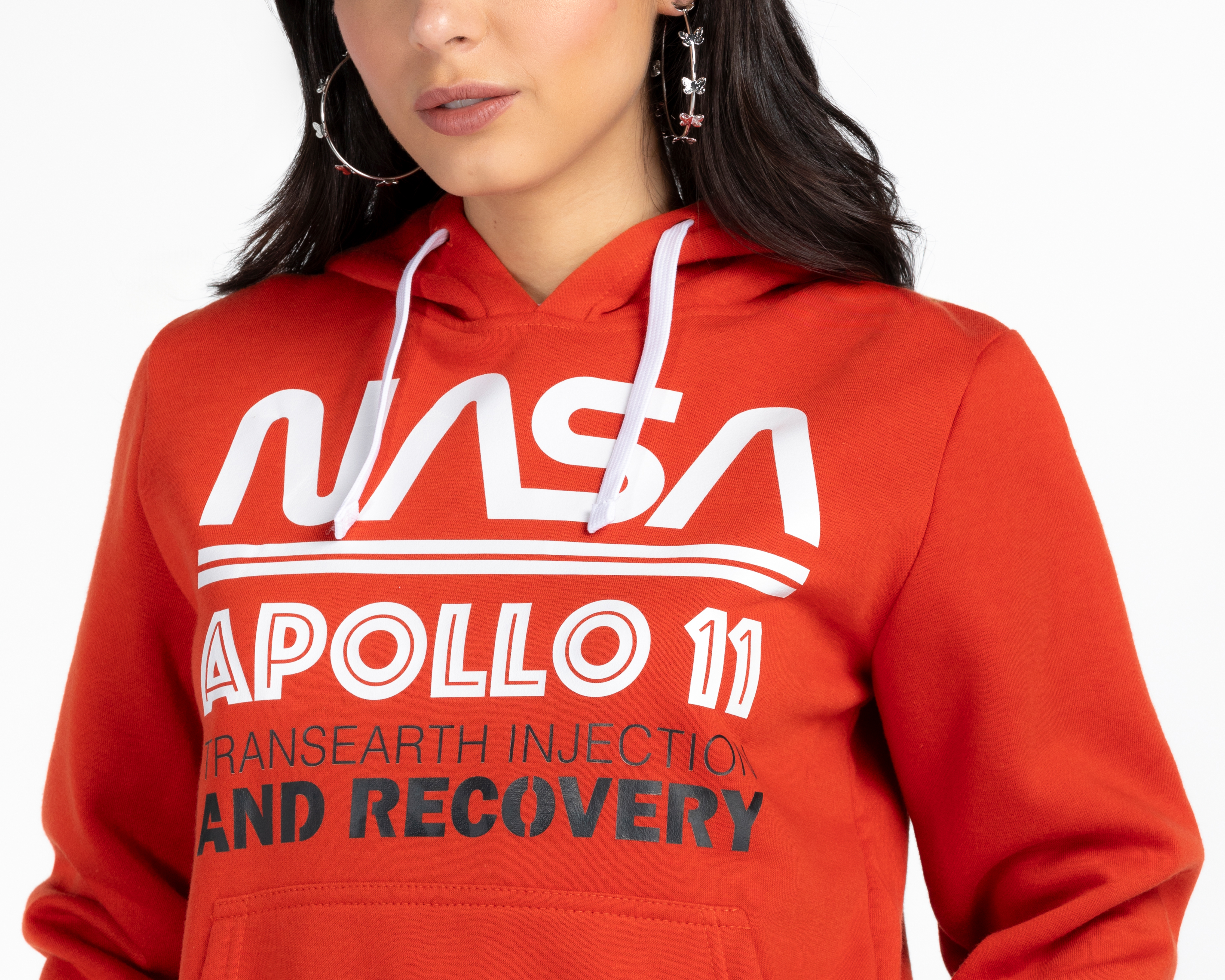 Foto 4 pulgar | Foto 3 | Sudadera con Gorro NASA para Mujer