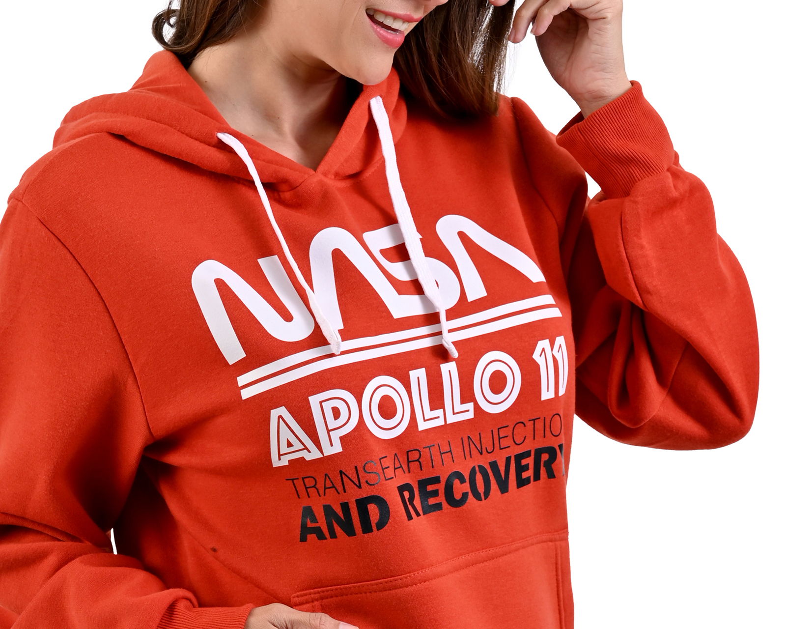 Foto 5 pulgar | Foto 4 | Sudadera con Gorro NASA para Mujer