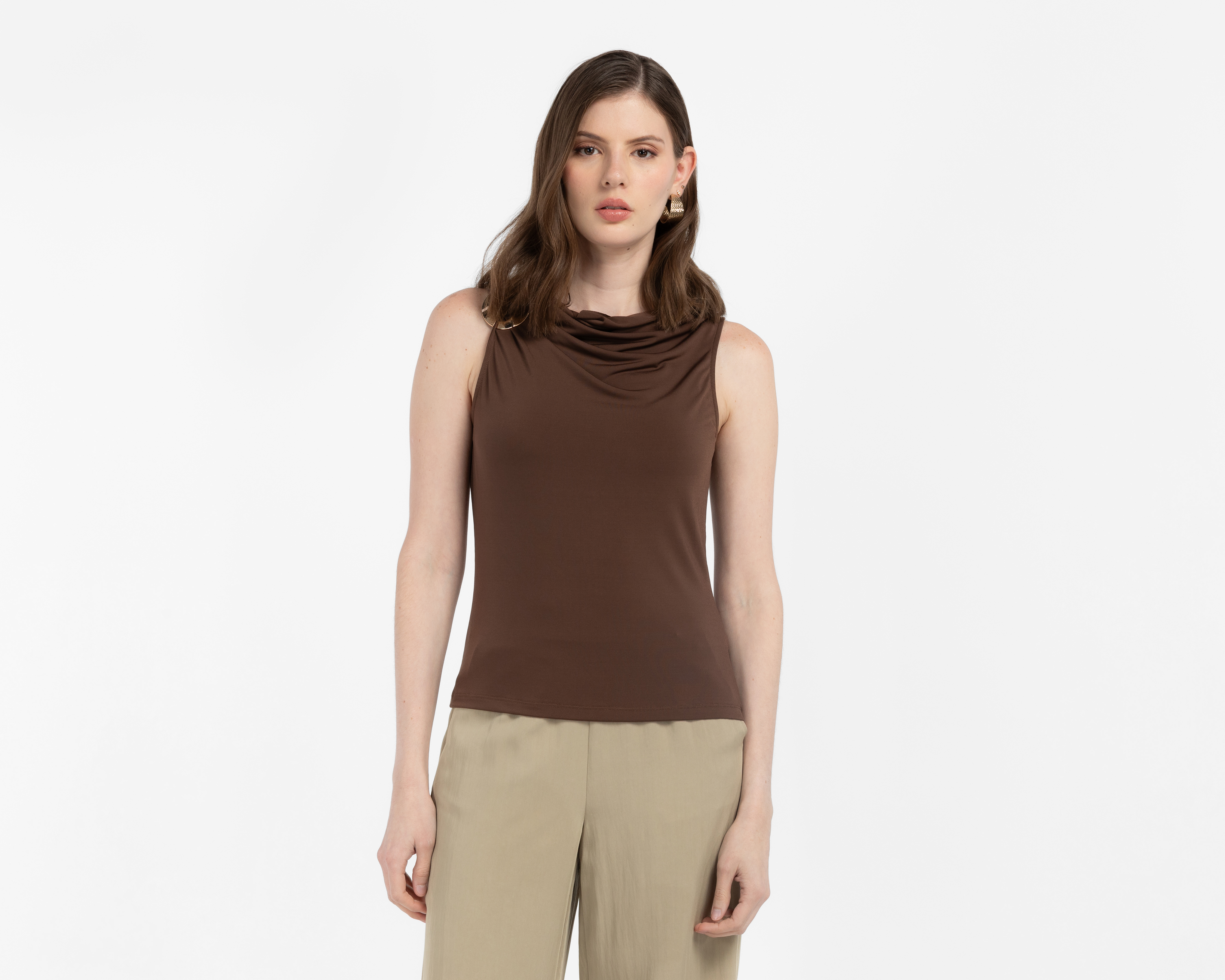 Blusa Café Sahara para Mujer