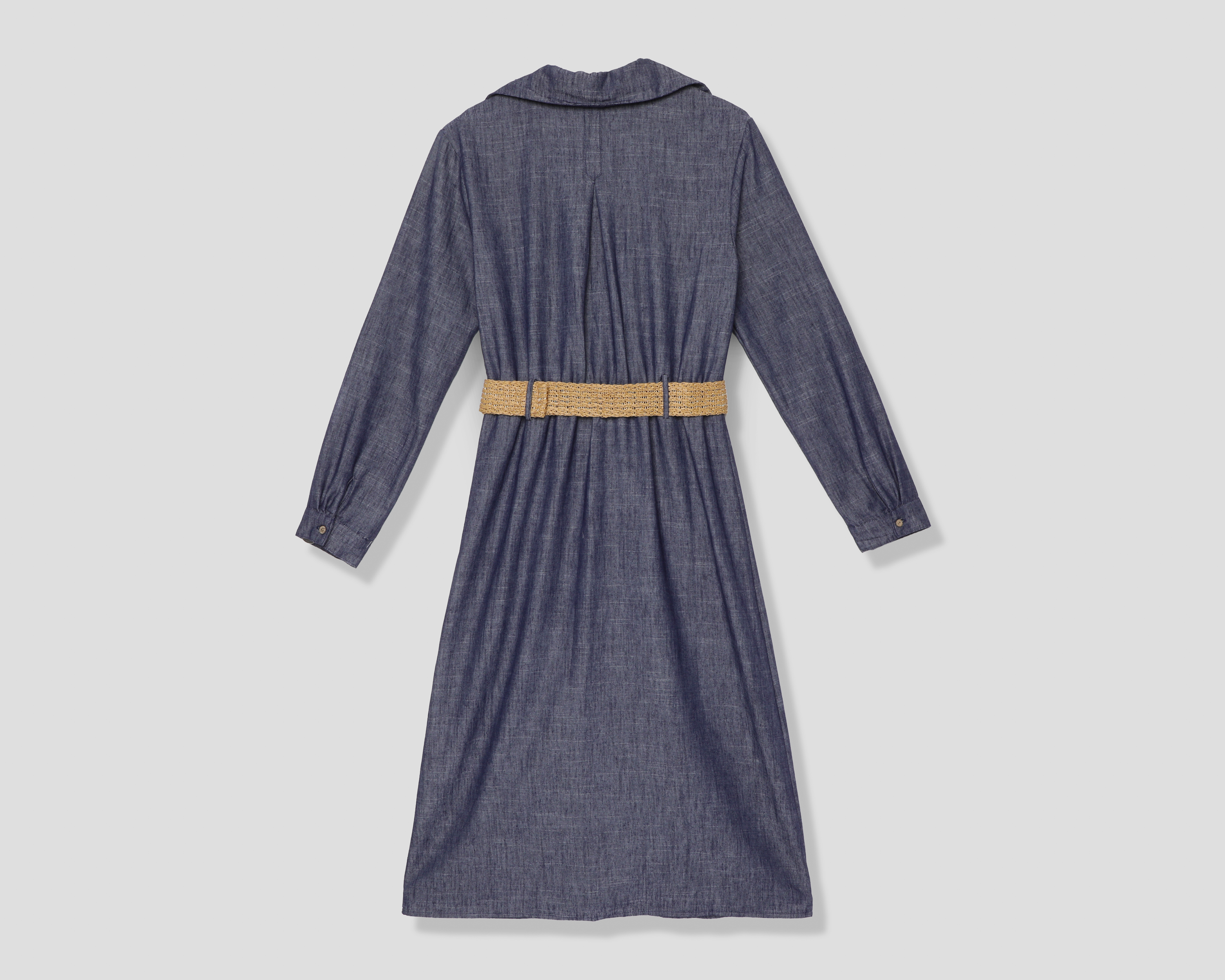 Foto 2 | Foto 2 | Vestido Casual Sahara Manga Larga con Cinturón para Mujer