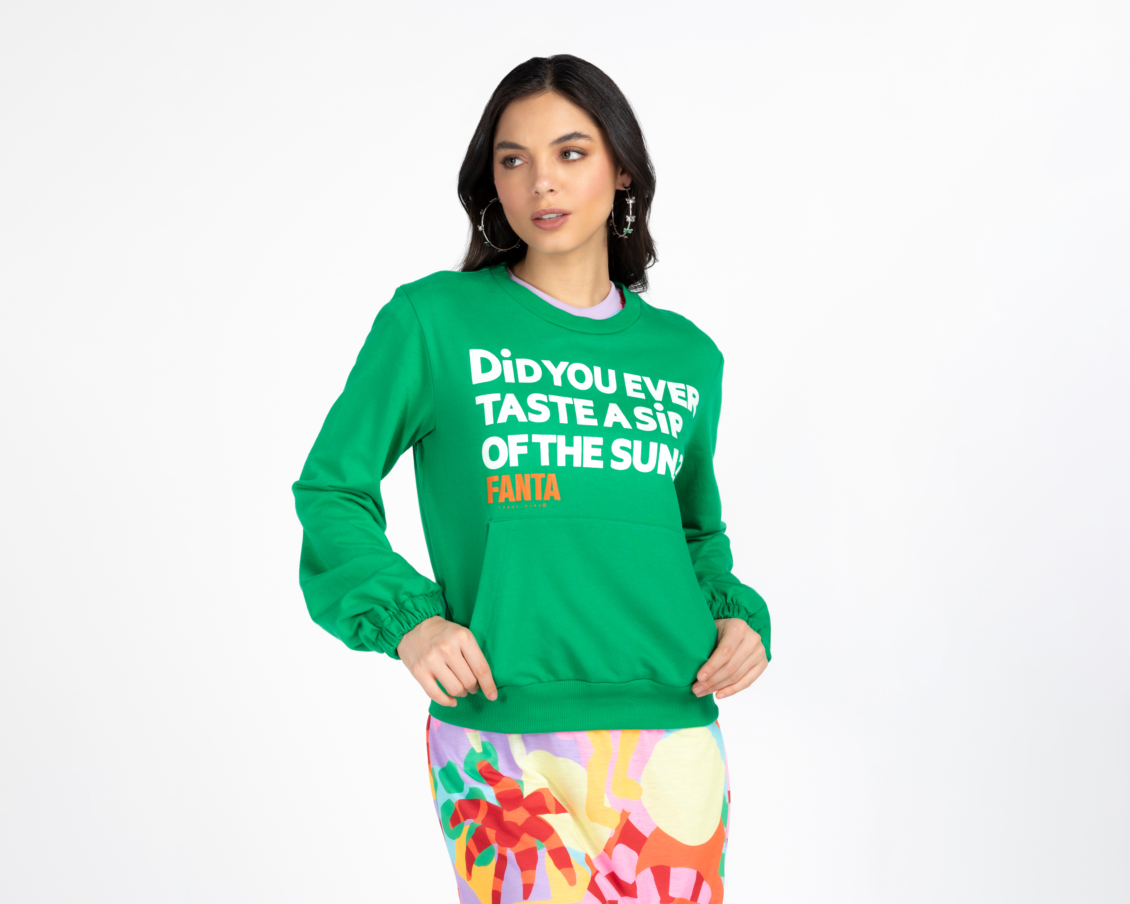 Sudadera con Bolsa Coca-Cola para Mujer