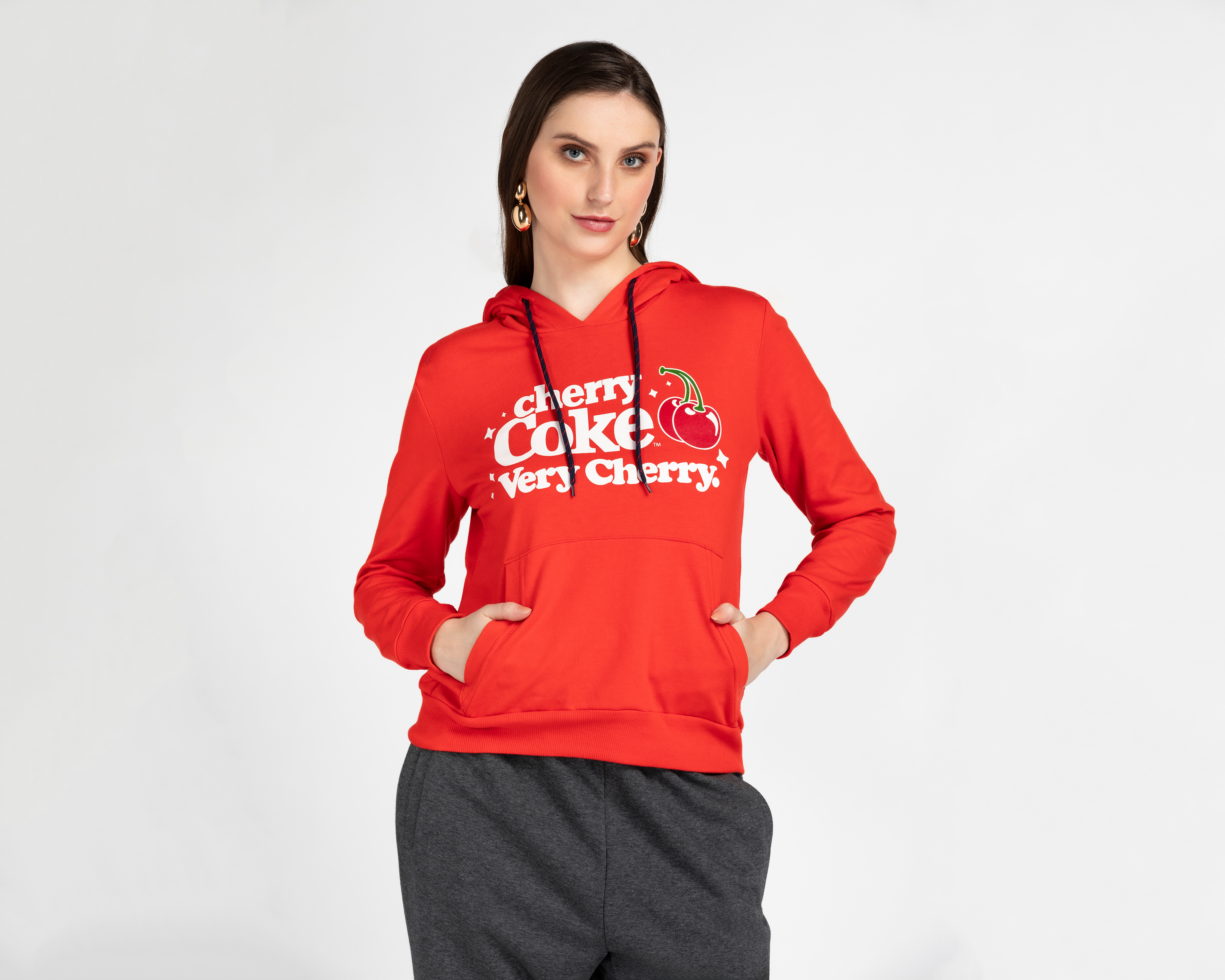 Sudadera con Gorro Coca-Cola para Mujer