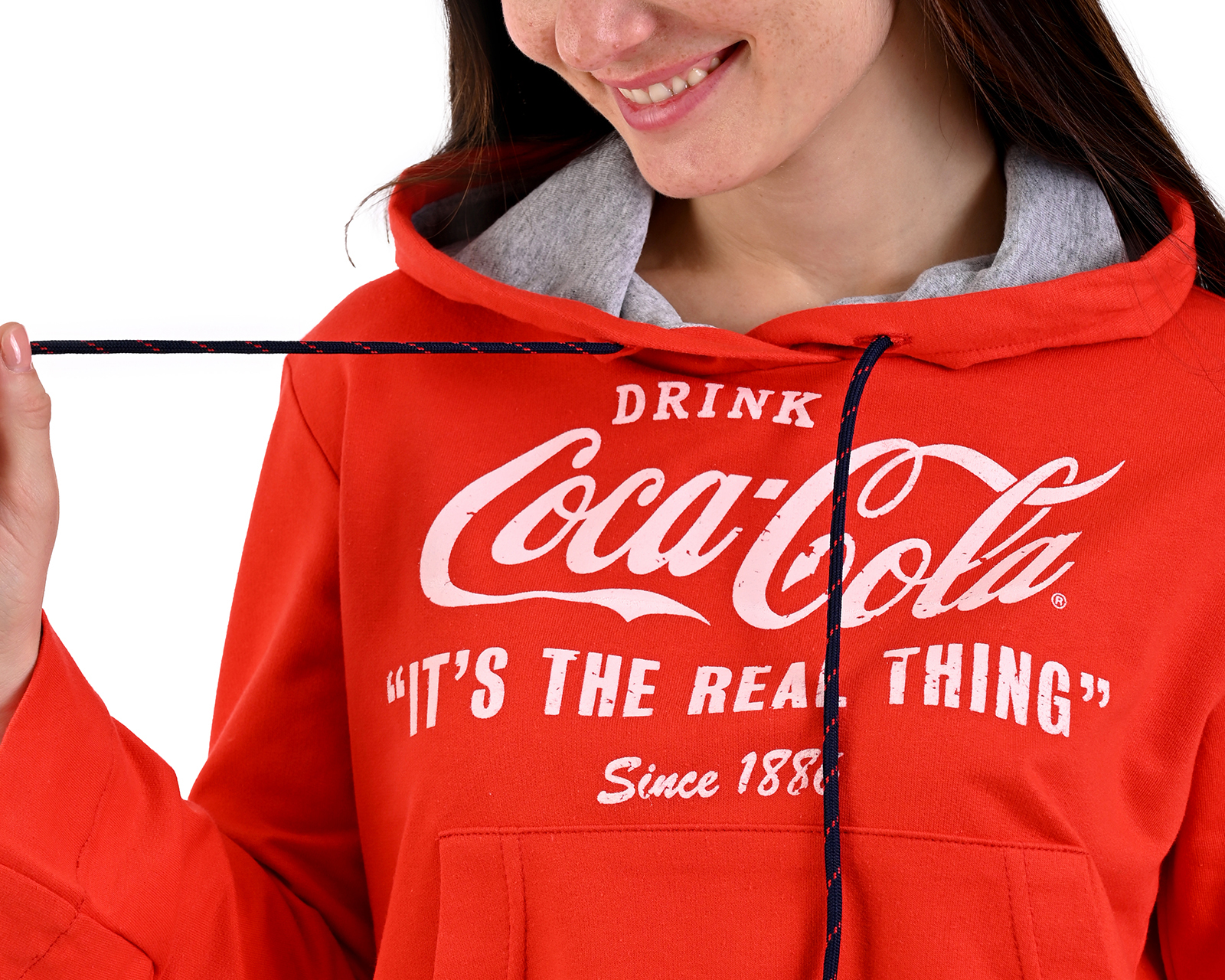 Foto 5 pulgar | Foto 4 | Sudadera con Gorro Coca-Cola para Mujer