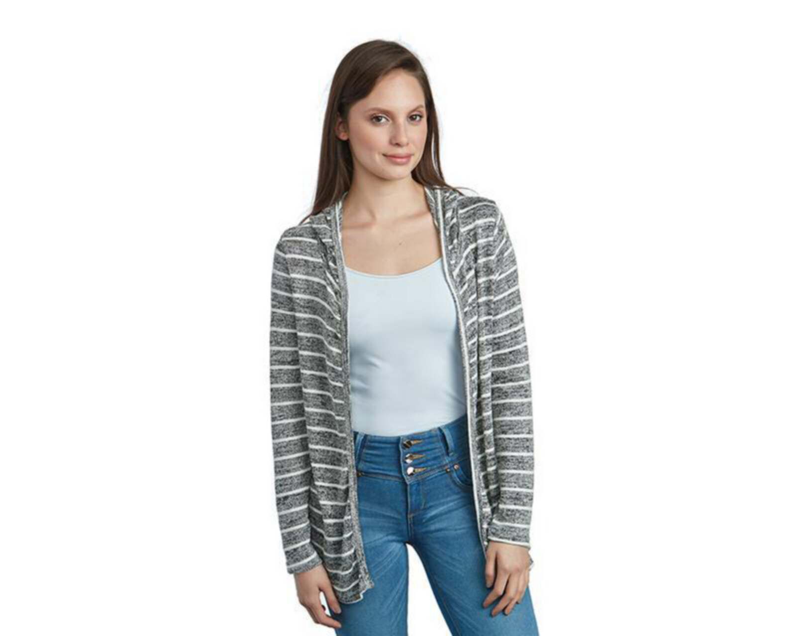 Cárdigan Gris marca Refill para Mujer
