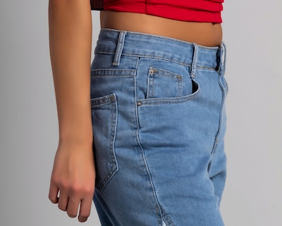 Foto 4 | Foto 4 | Jeans Wide Leg Strona para Mujer