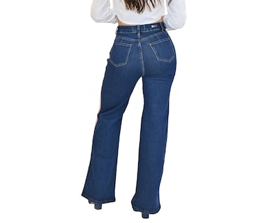 Foto 3 | Foto 3 | Jeans Wide Leg Most Look Azul Juveniles
