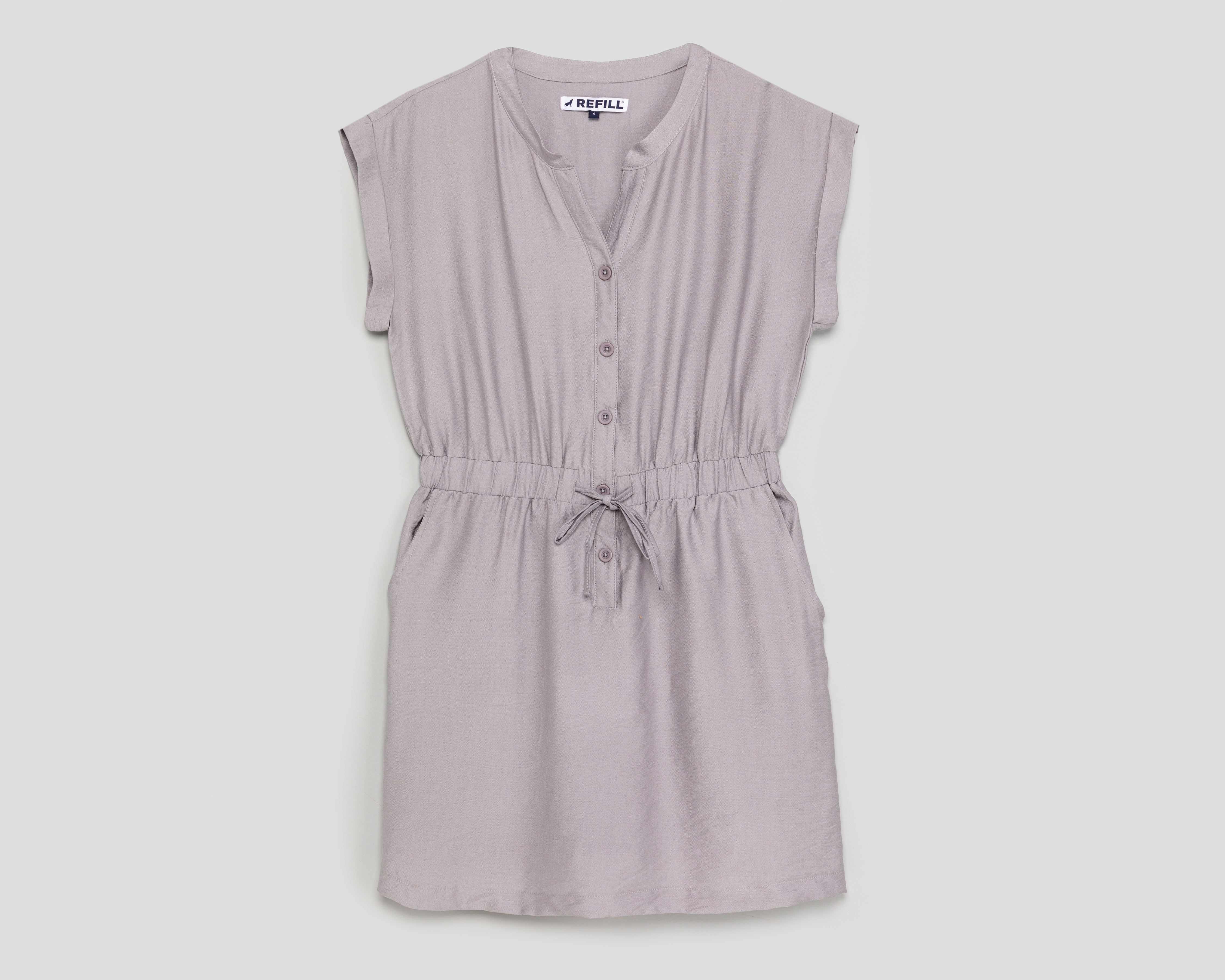 Jumper Casual con Jareta y Cuello V Refill para Mujer