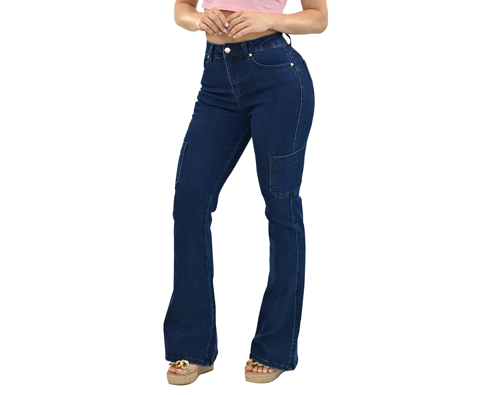 Jeans Flare Most Look para Mujer