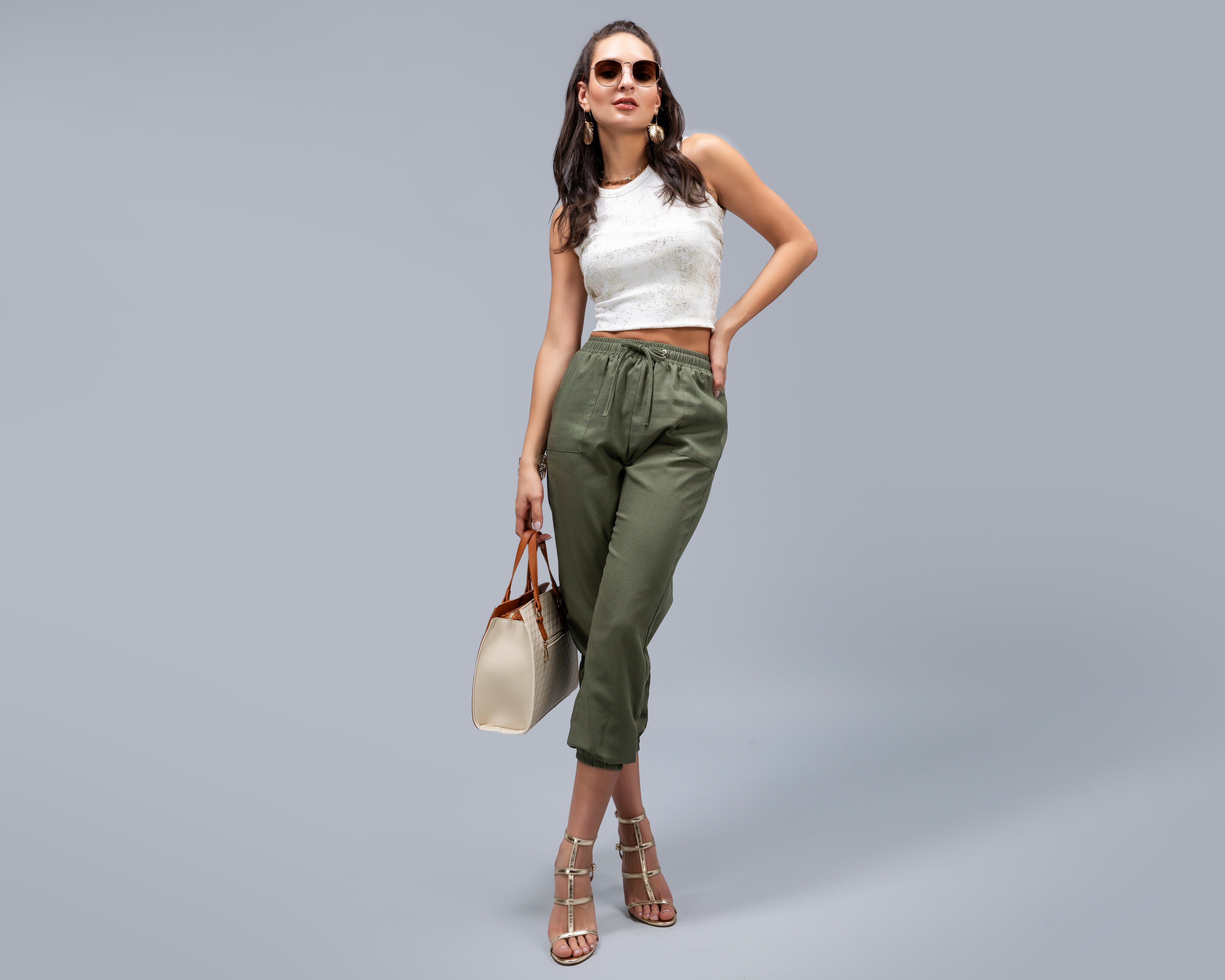 Jogger Jennifer Lopez Verde para Mujer