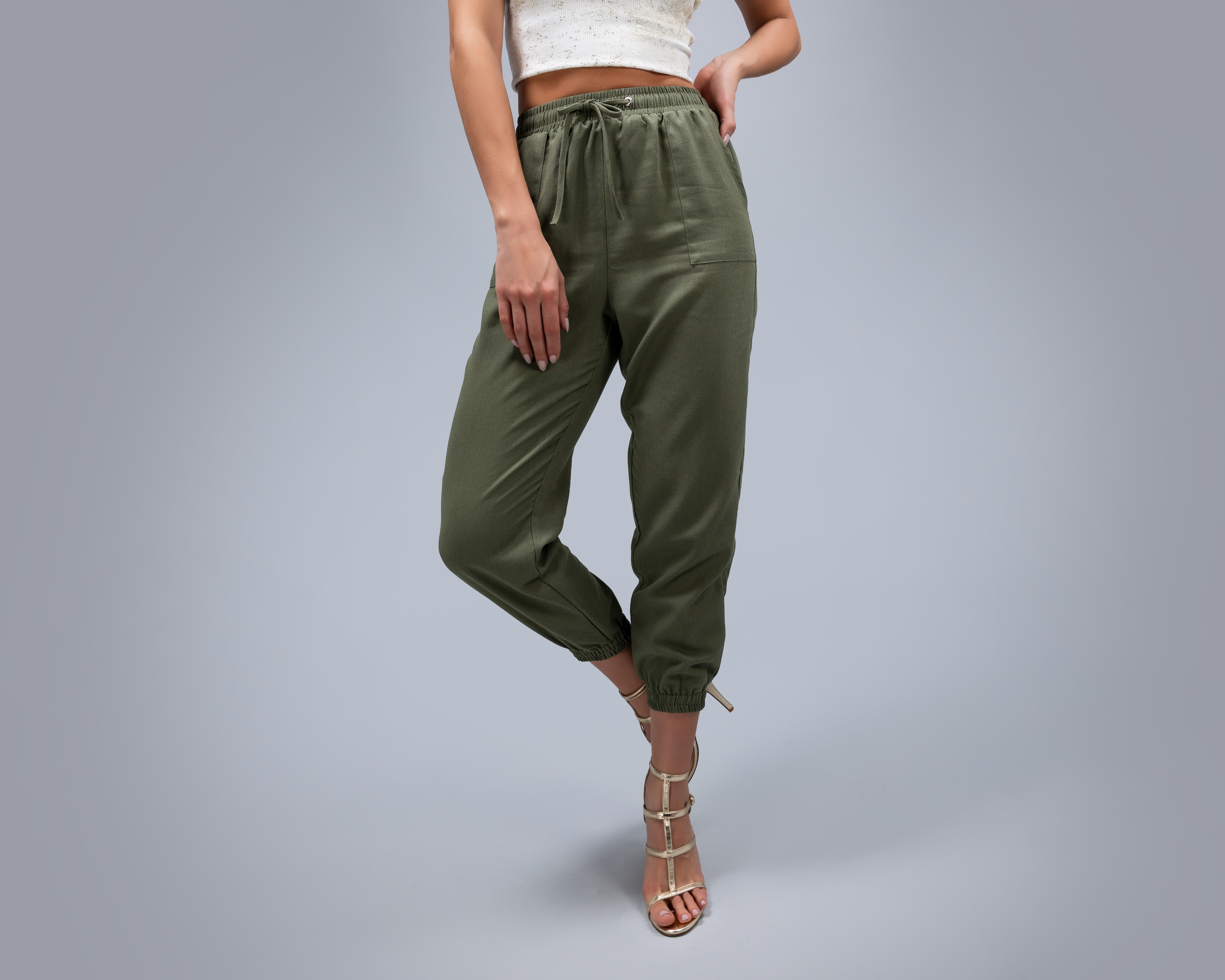 Foto 3 pulgar | Foto 2 | Jogger Jennifer Lopez Verde para Mujer