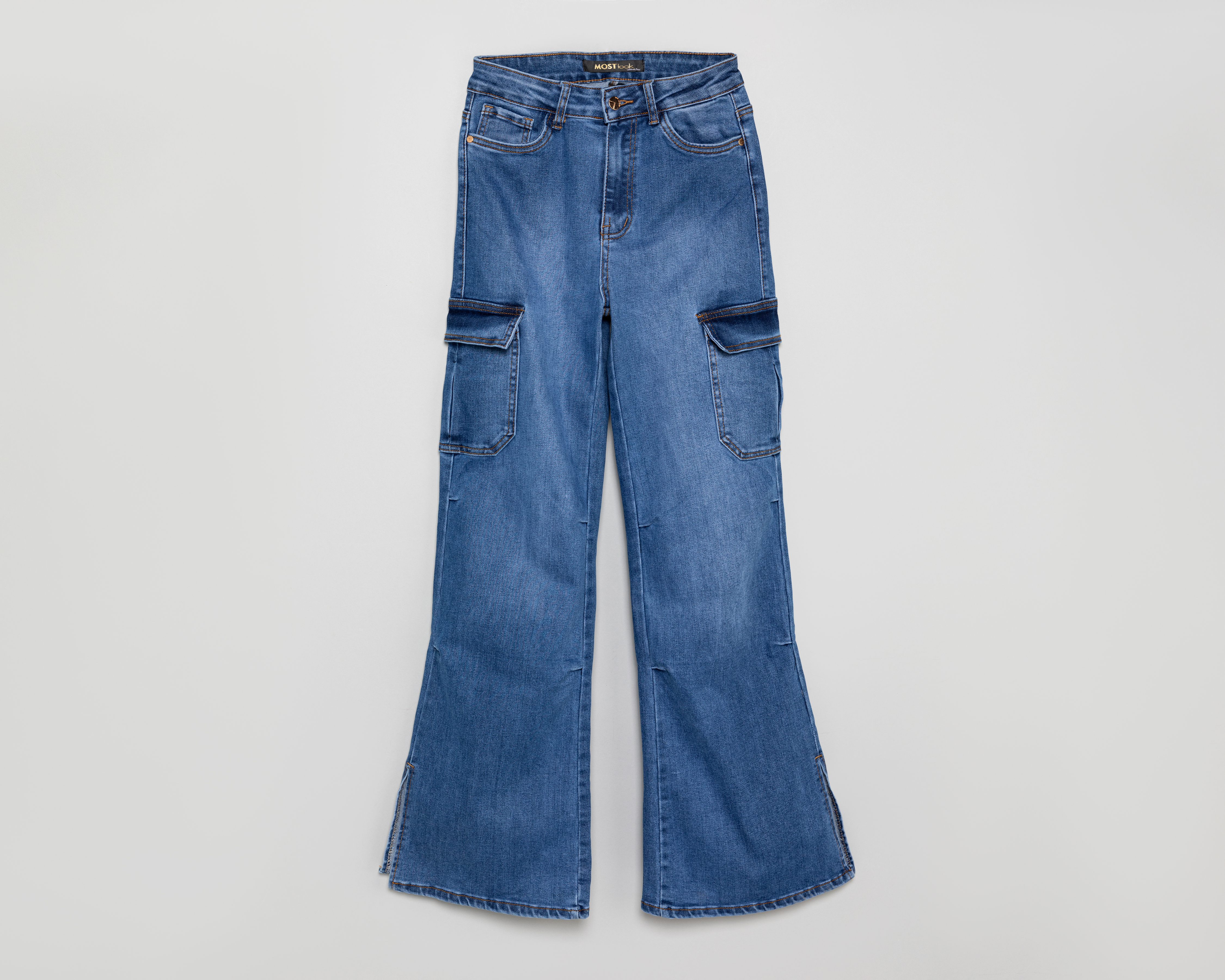 Jeans Wide Leg Must Look para Mujer