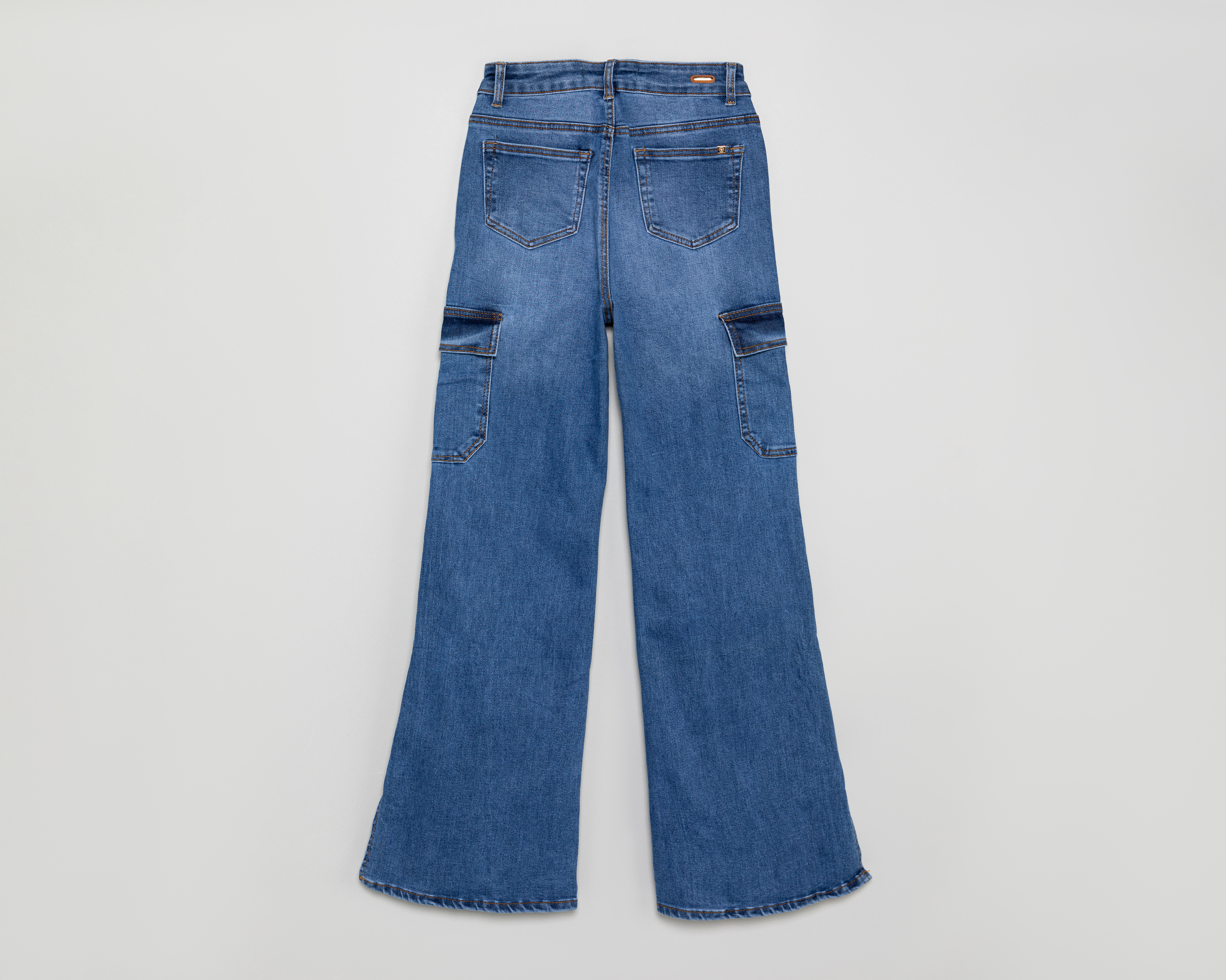 Foto 3 pulgar | Foto 2 | Jeans Wide Leg Must Look para Mujer