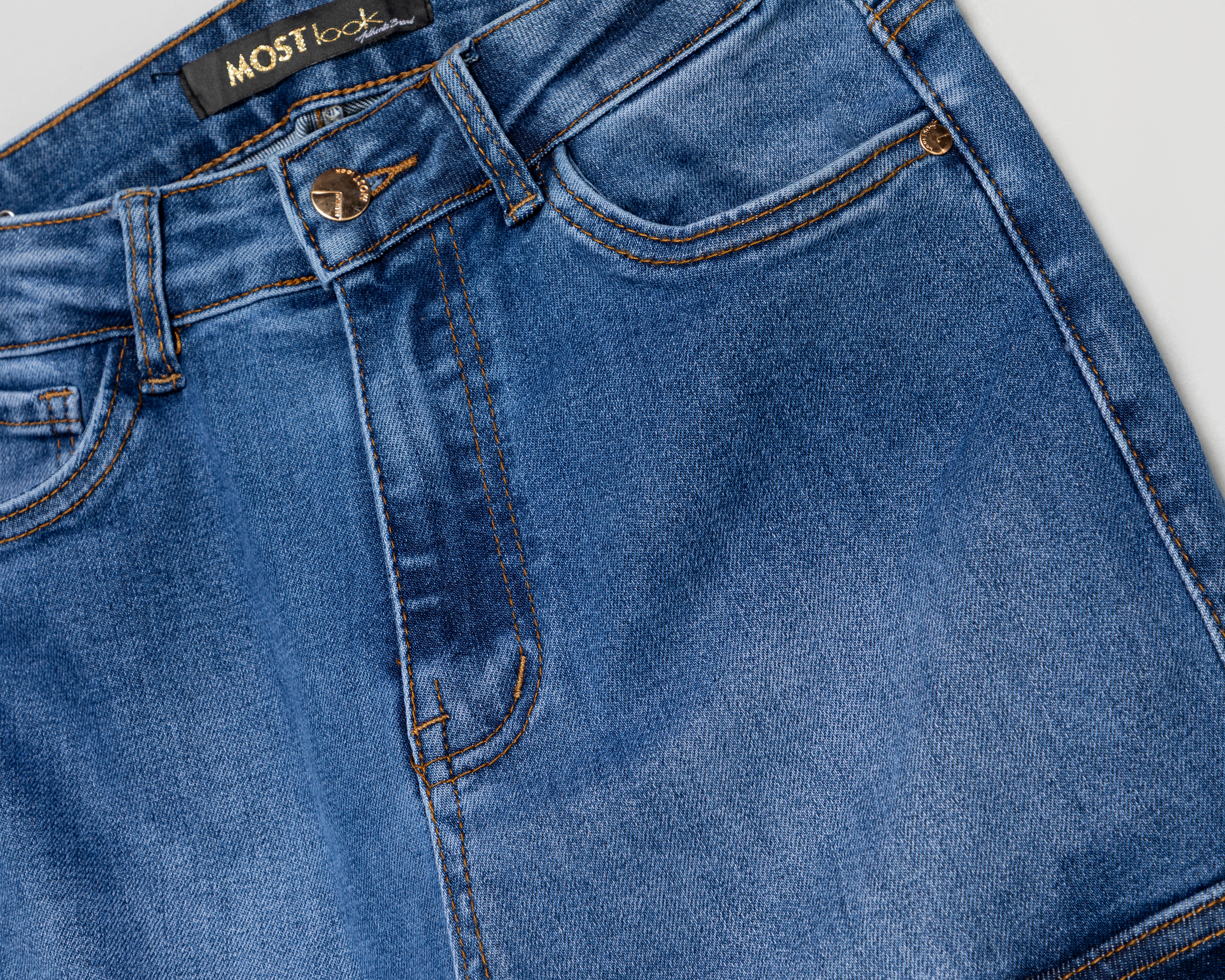 Foto 4 pulgar | Foto 3 | Jeans Wide Leg Must Look para Mujer