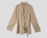 Blazer Beige Sahara para Mujer