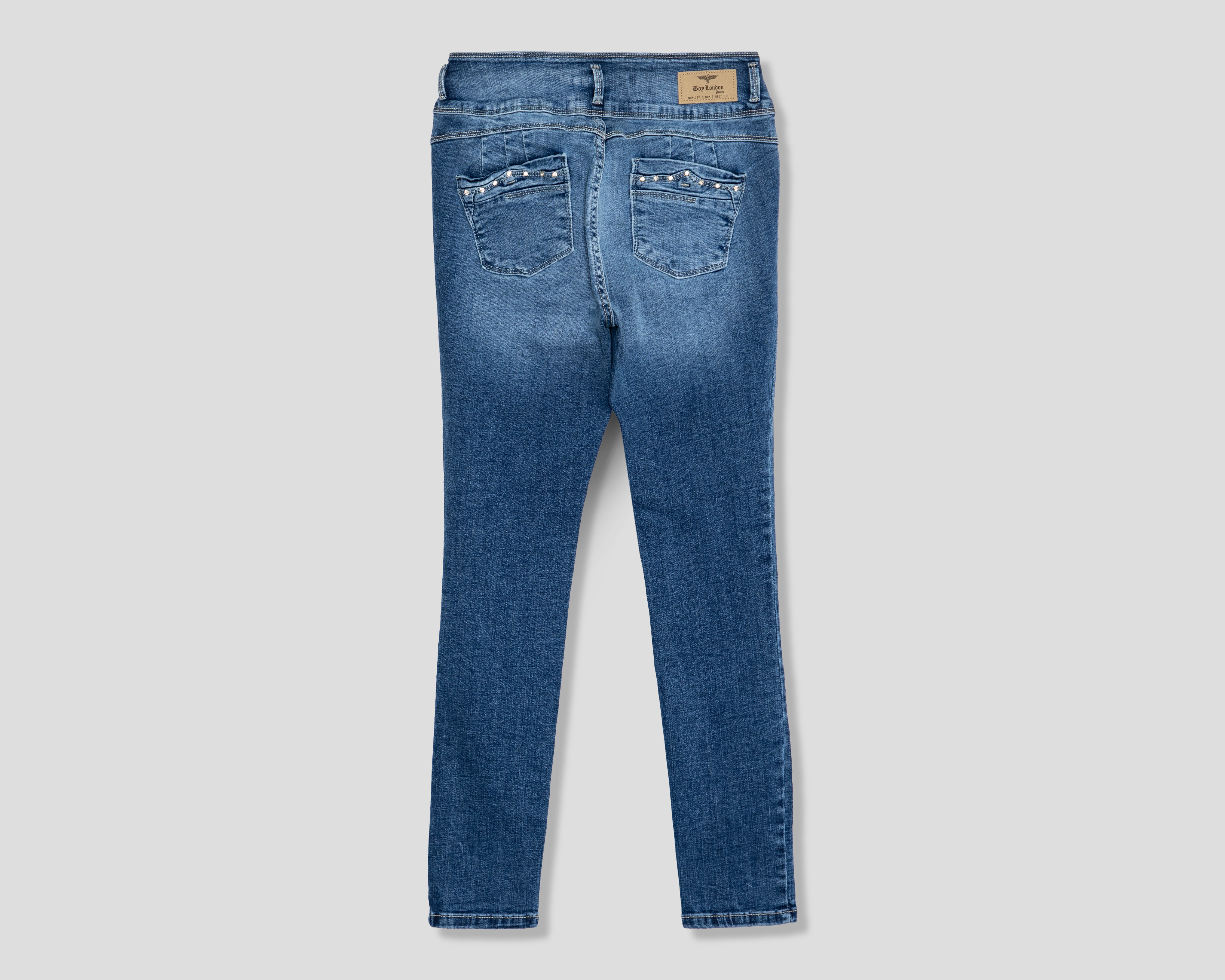 Foto 2 | Foto 2 | Jeans Skinny Boy London para Mujer